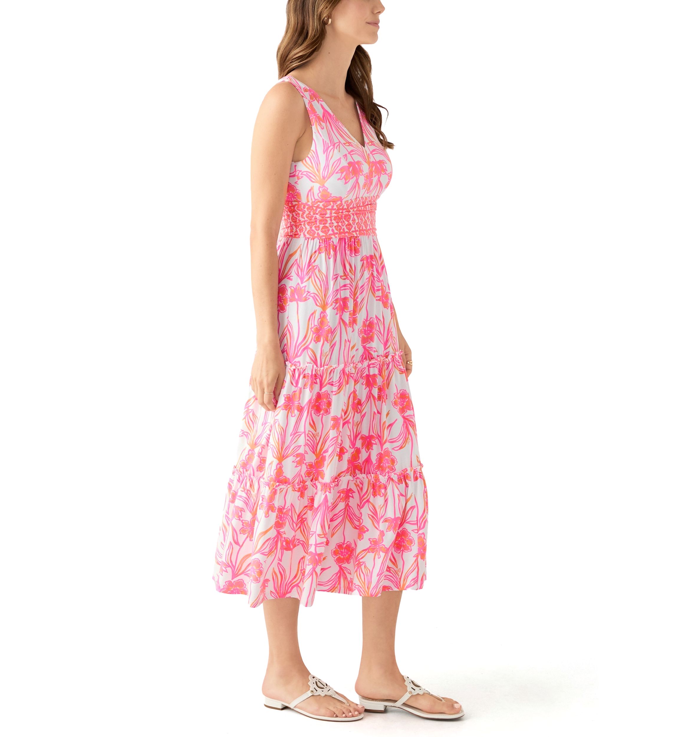 Womens Skylar Midi Dress