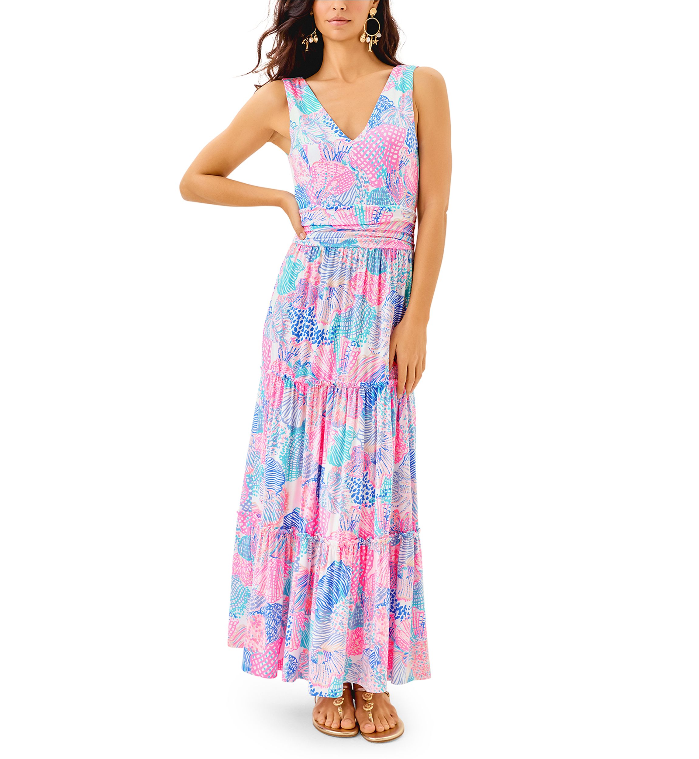 Womens Skyler Midi Dress