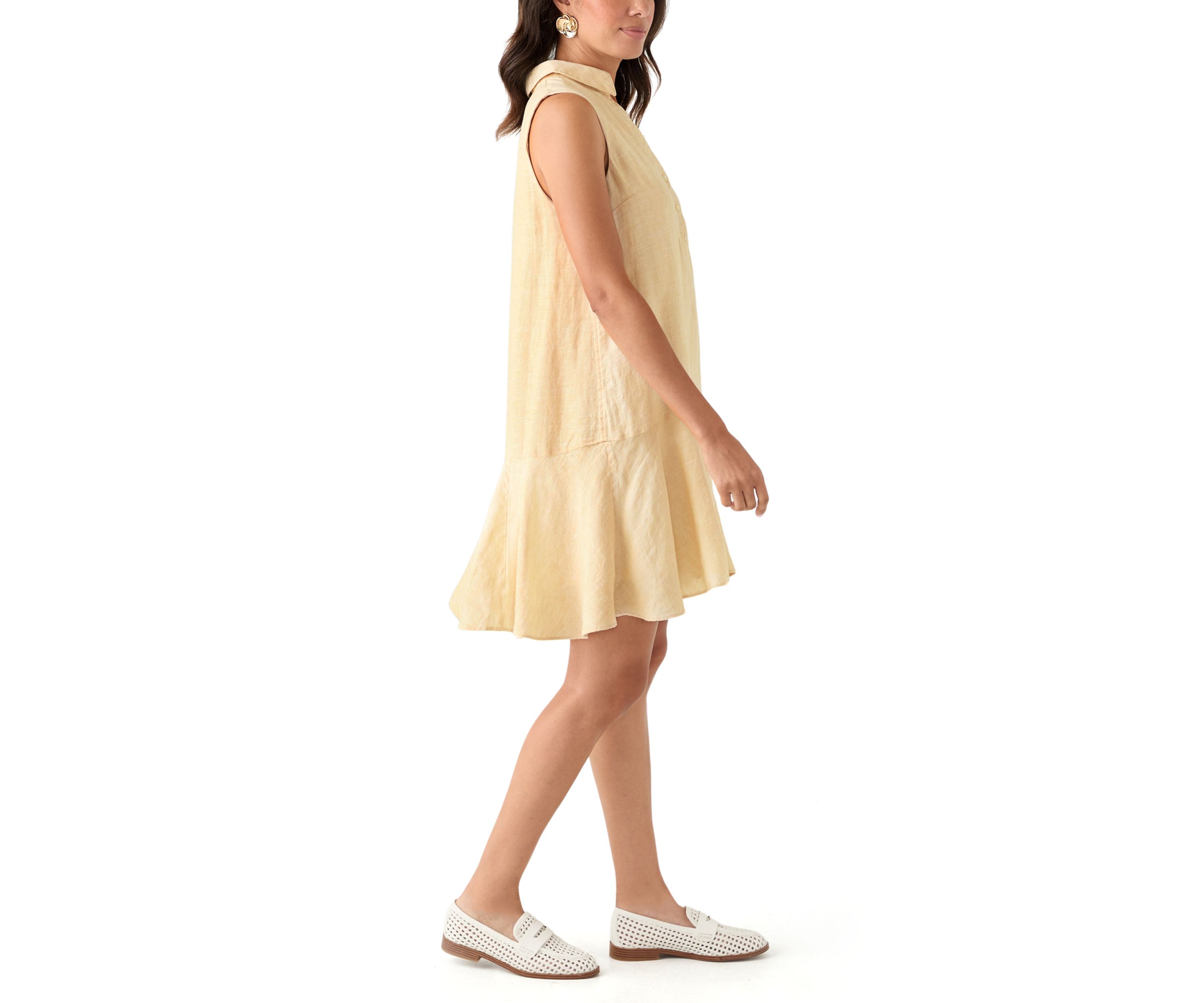 Womens Ellowyn Linen Dress