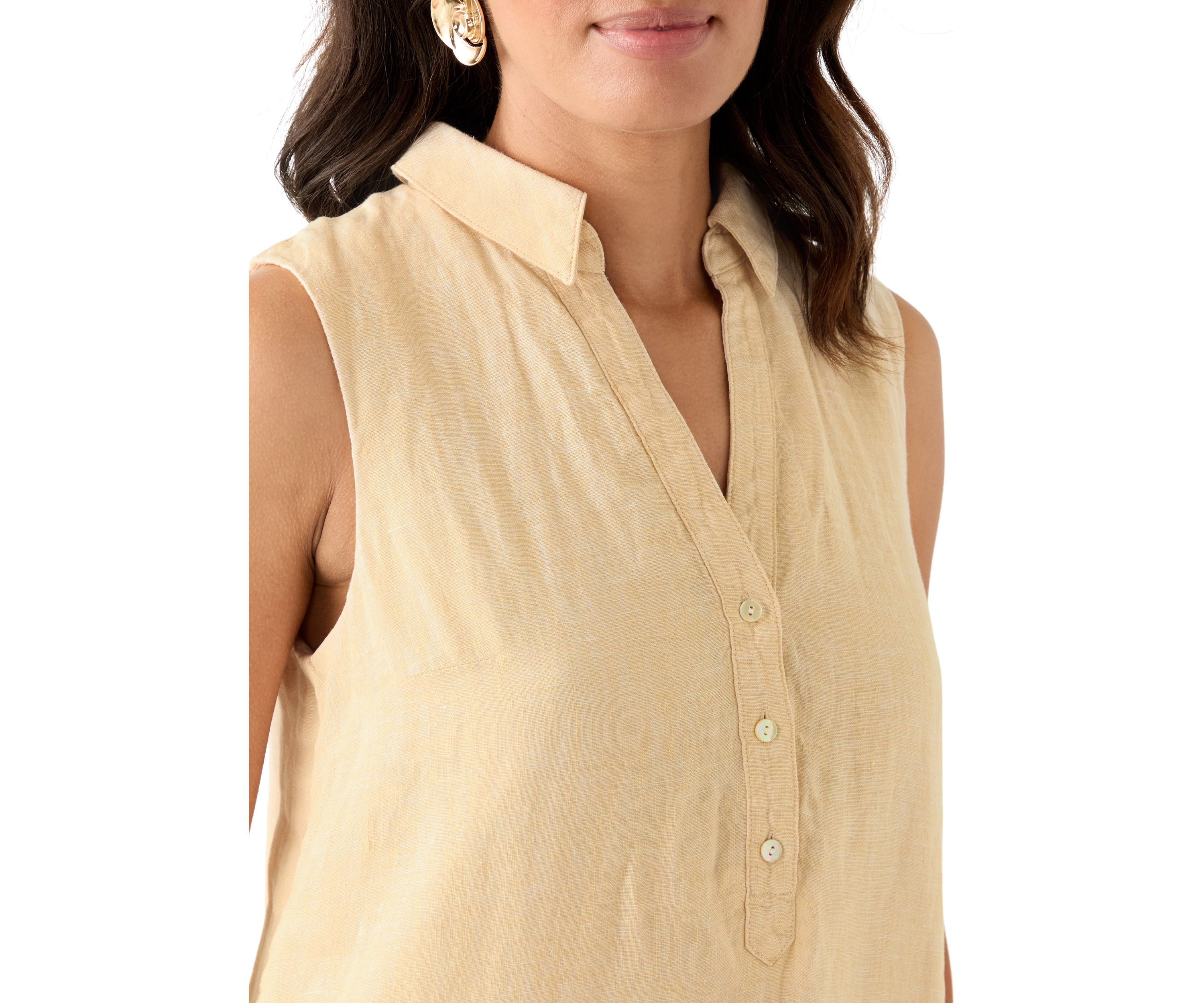 Womens Ellowyn Linen Dress