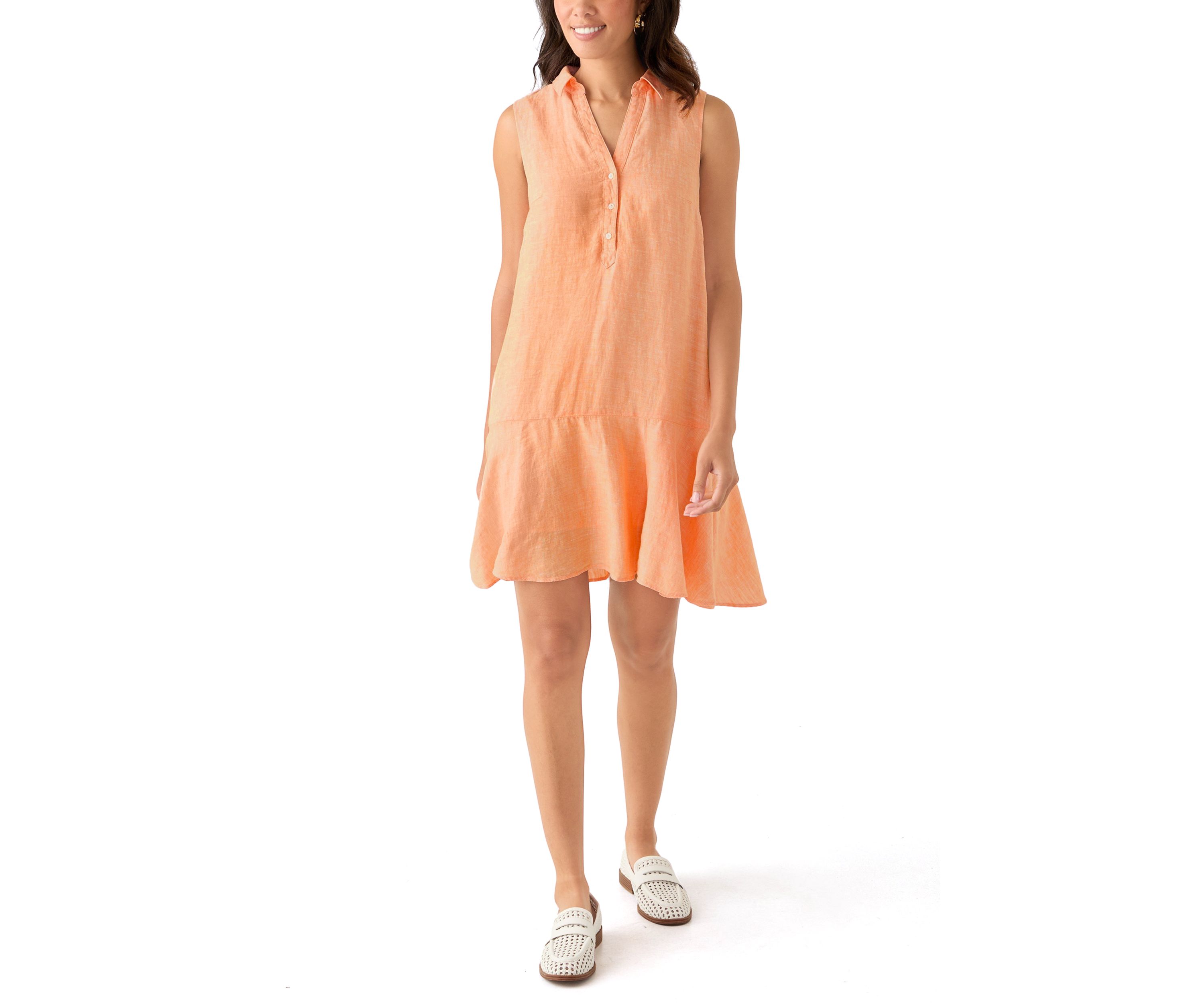 Womens Ellowyn Linen Dress