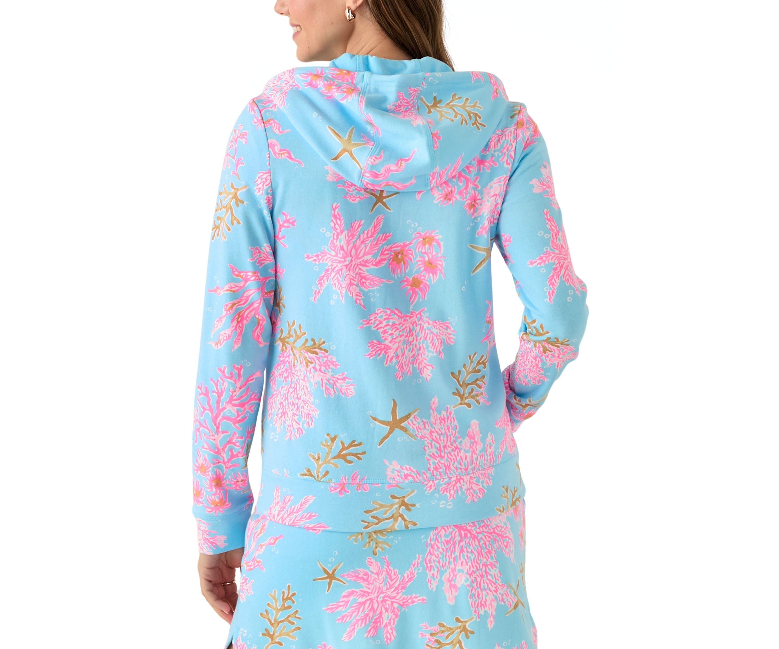 Womens Avida Full Zip Terry Hoodie