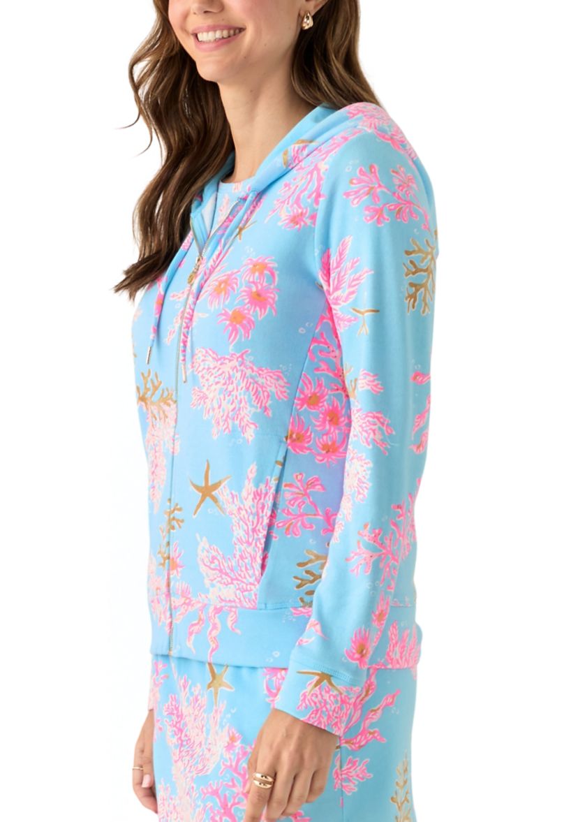 Womens Avida Full Zip Terry Hoodie