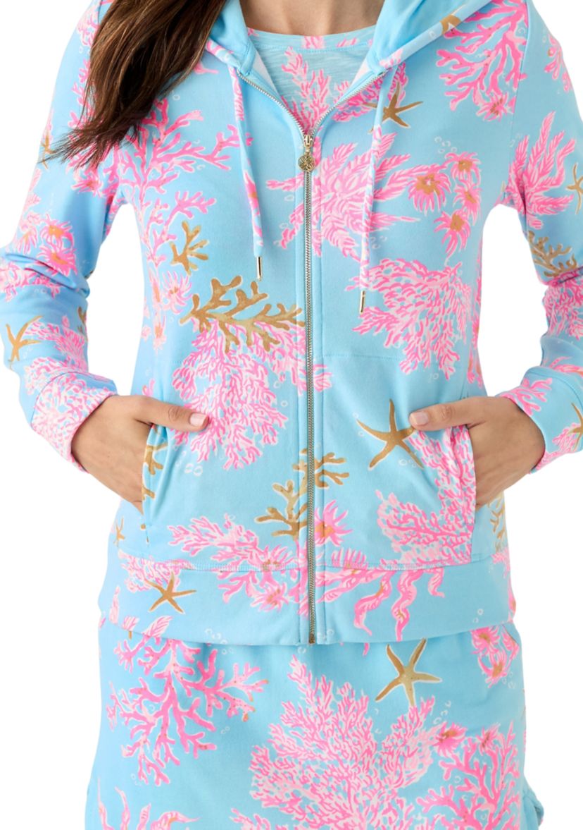 Womens Avida Full Zip Terry Hoodie