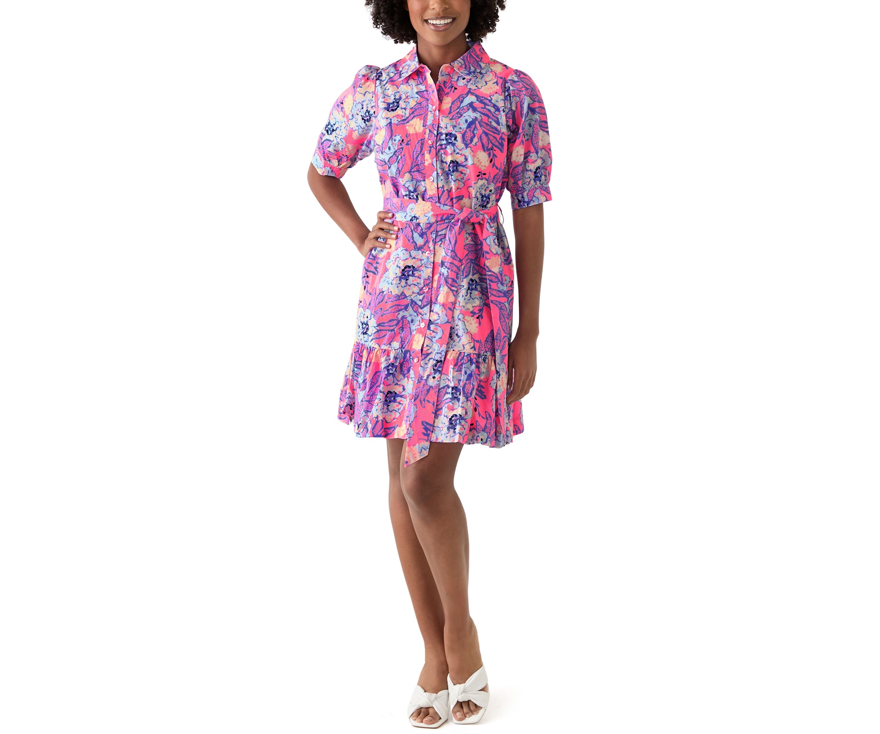 Womens Sashria Shirtdress