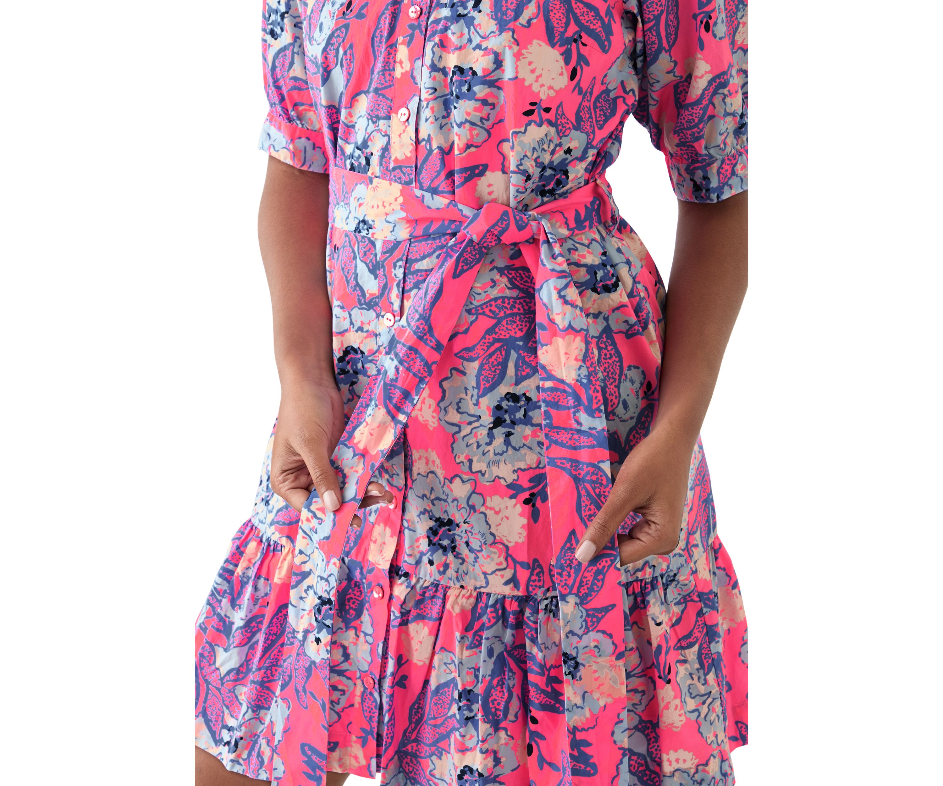 Womens Sashria Shirtdress