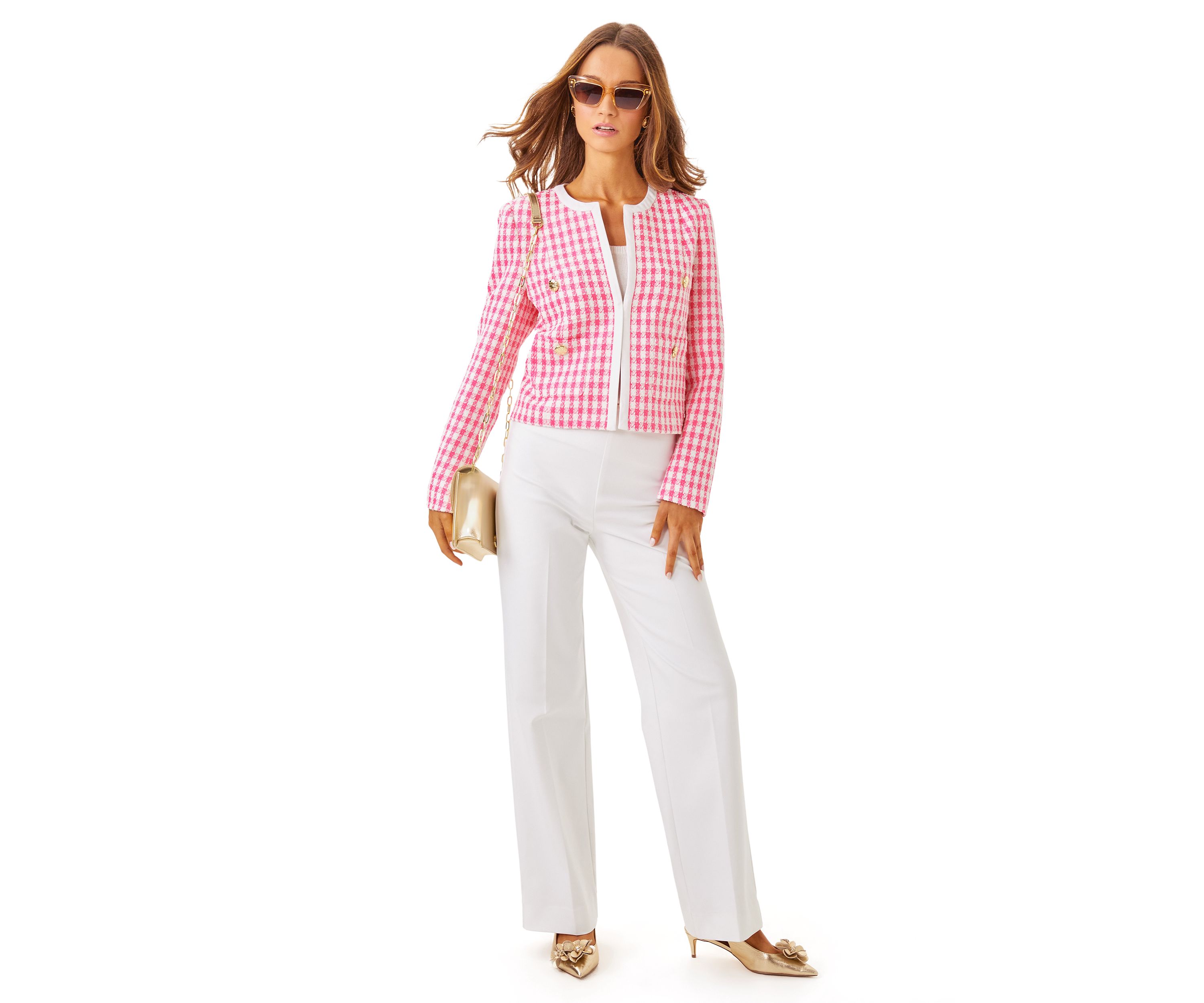 Womens Rohana Bouclé Blazer