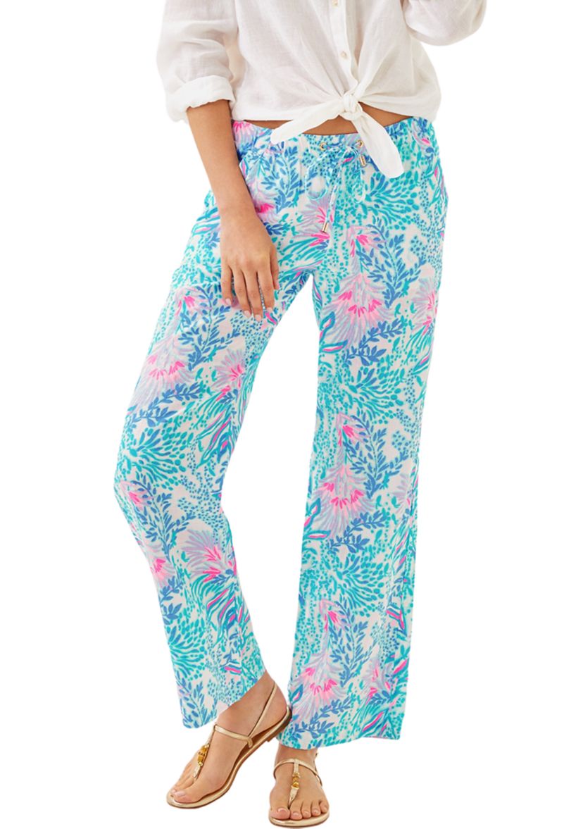 Womens Brawley Linen Pants