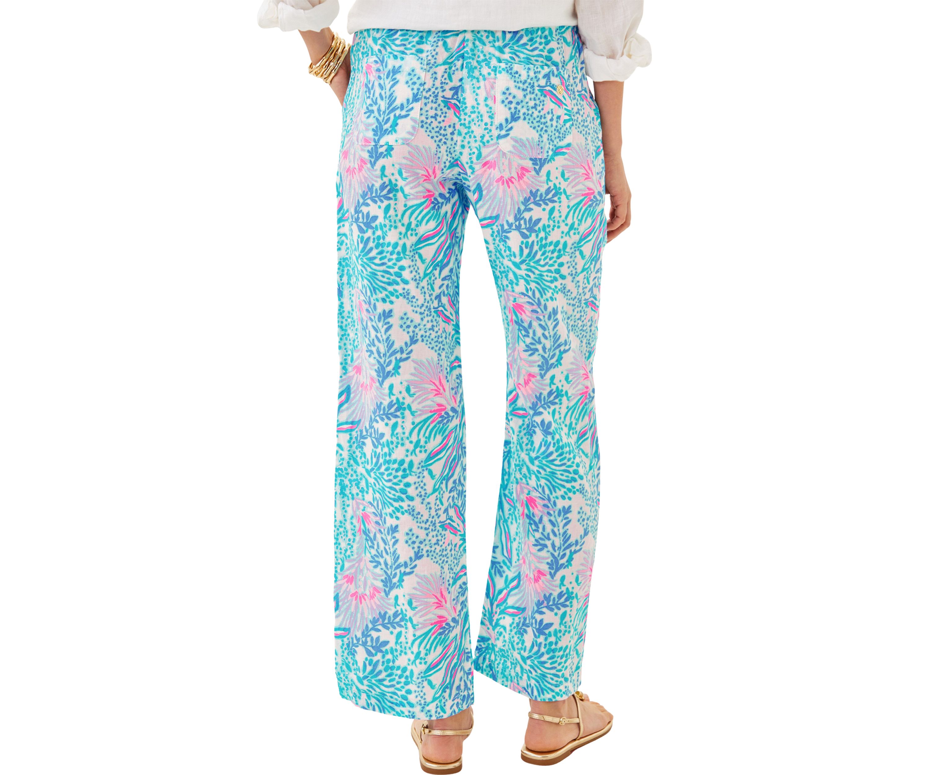 Womens Brawley Linen Pants
