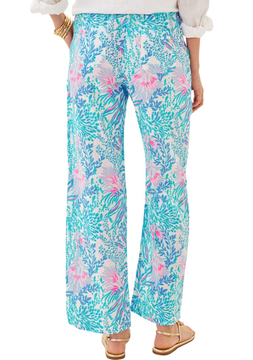 Womens Brawley Linen Pants