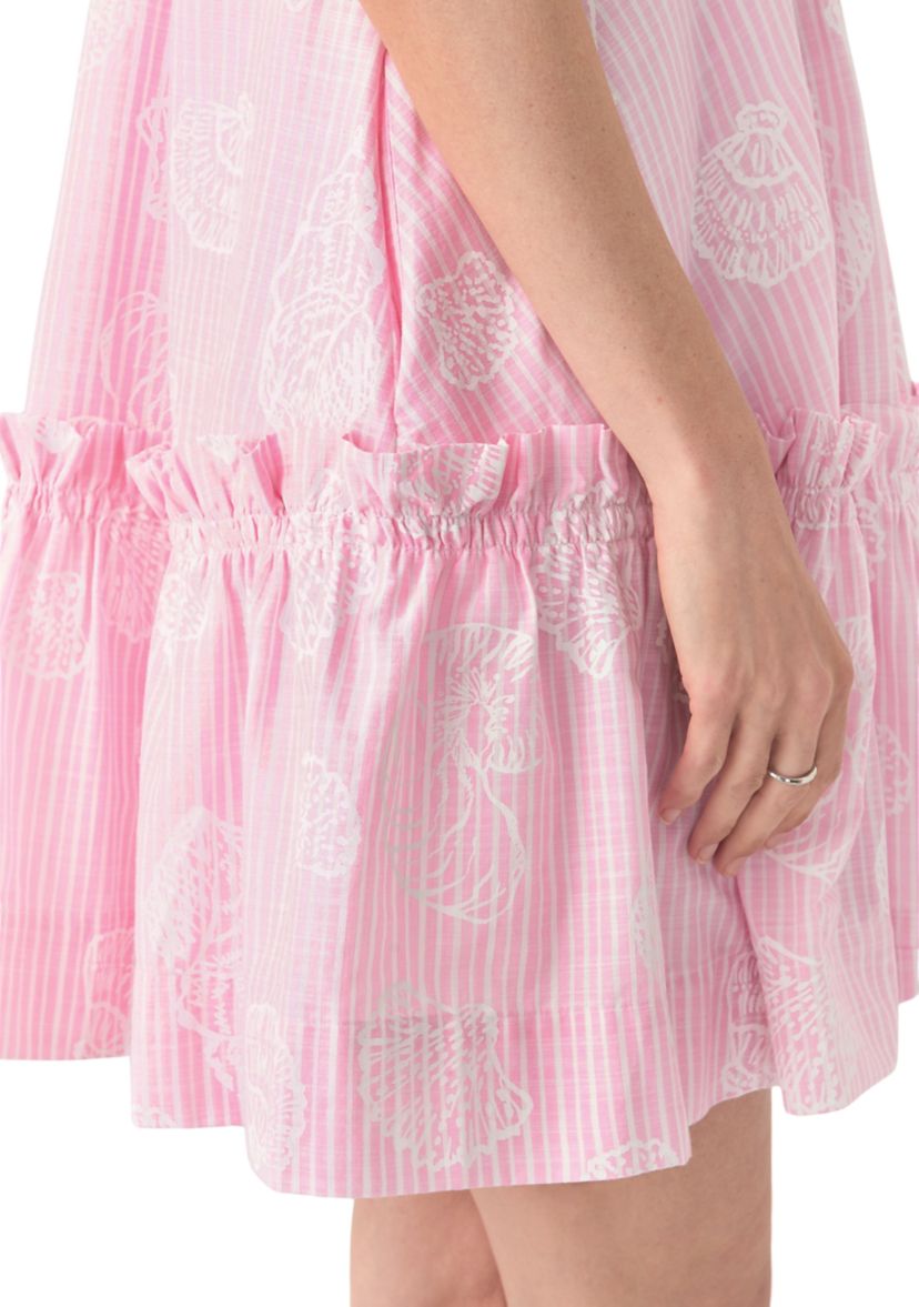 Womens Caylinn Popover Shirtdress