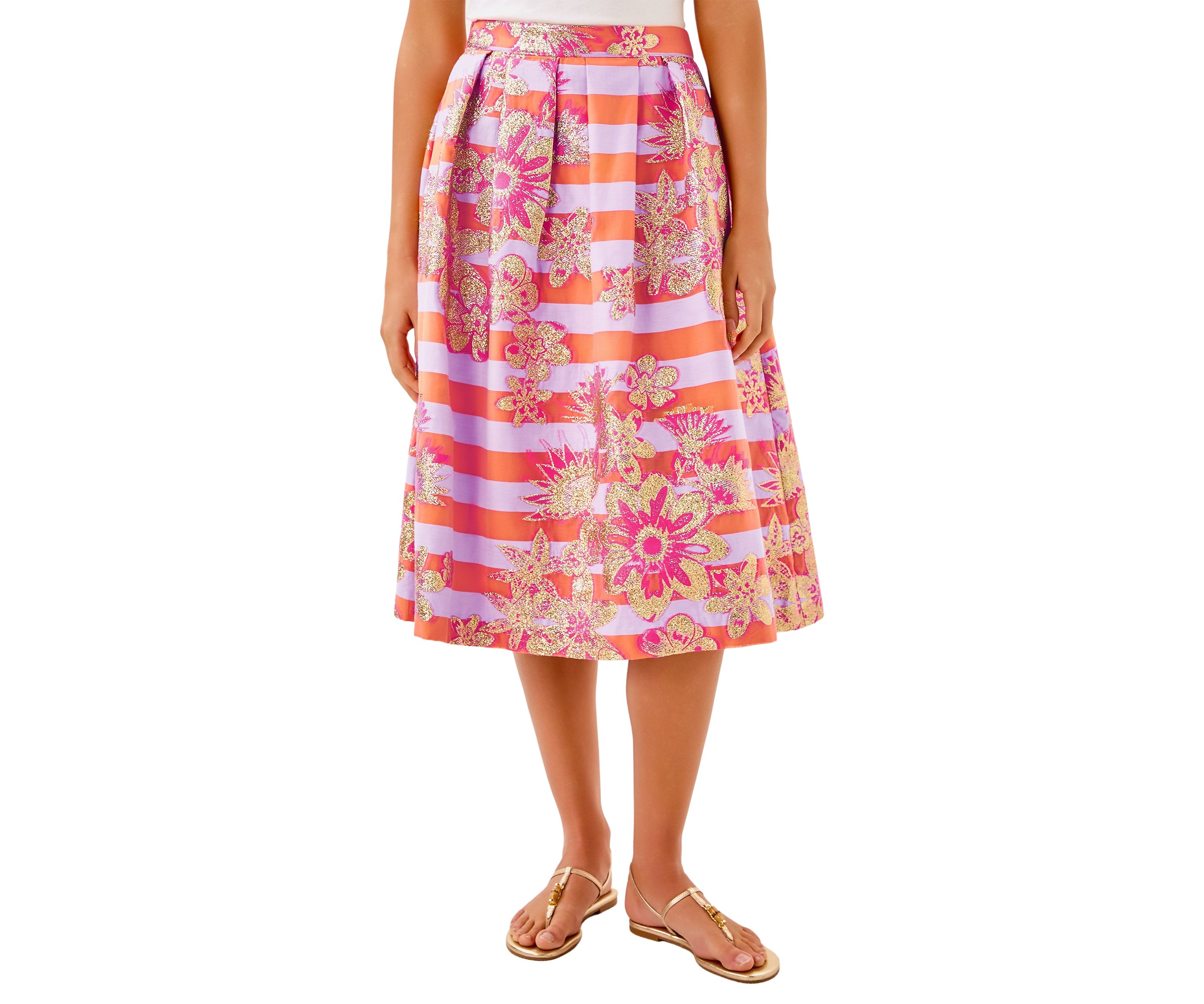 Womens Lauderdale Midi Skirt 
