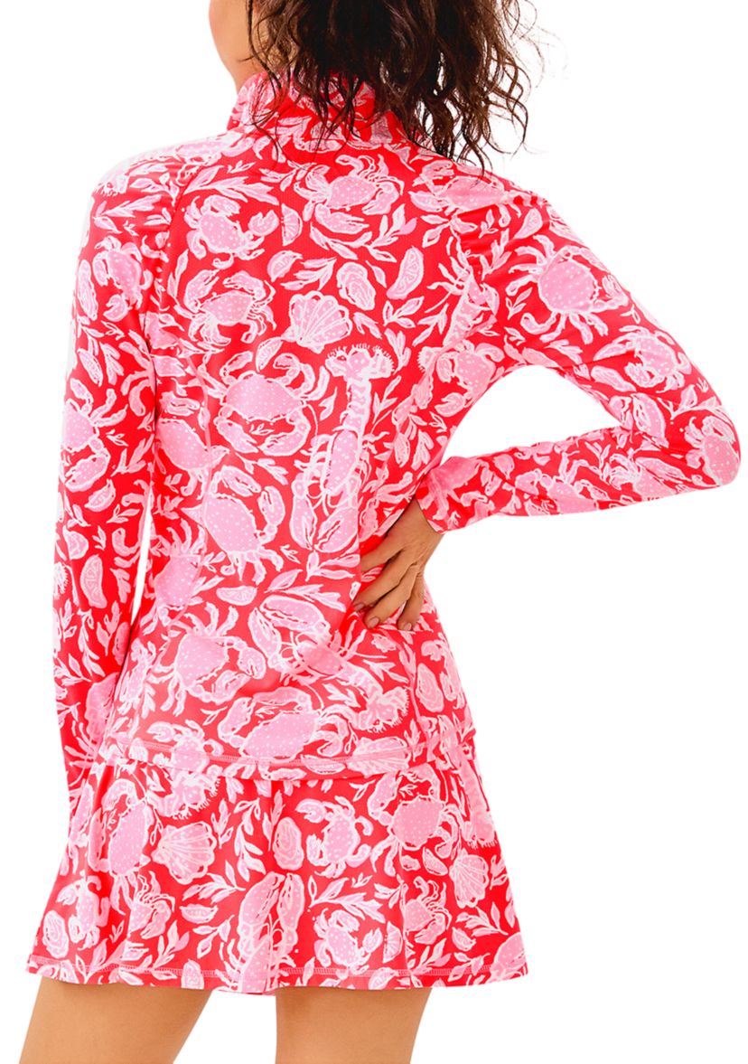 Womens Luxletic Justine Half Zip UPF 50+ Top