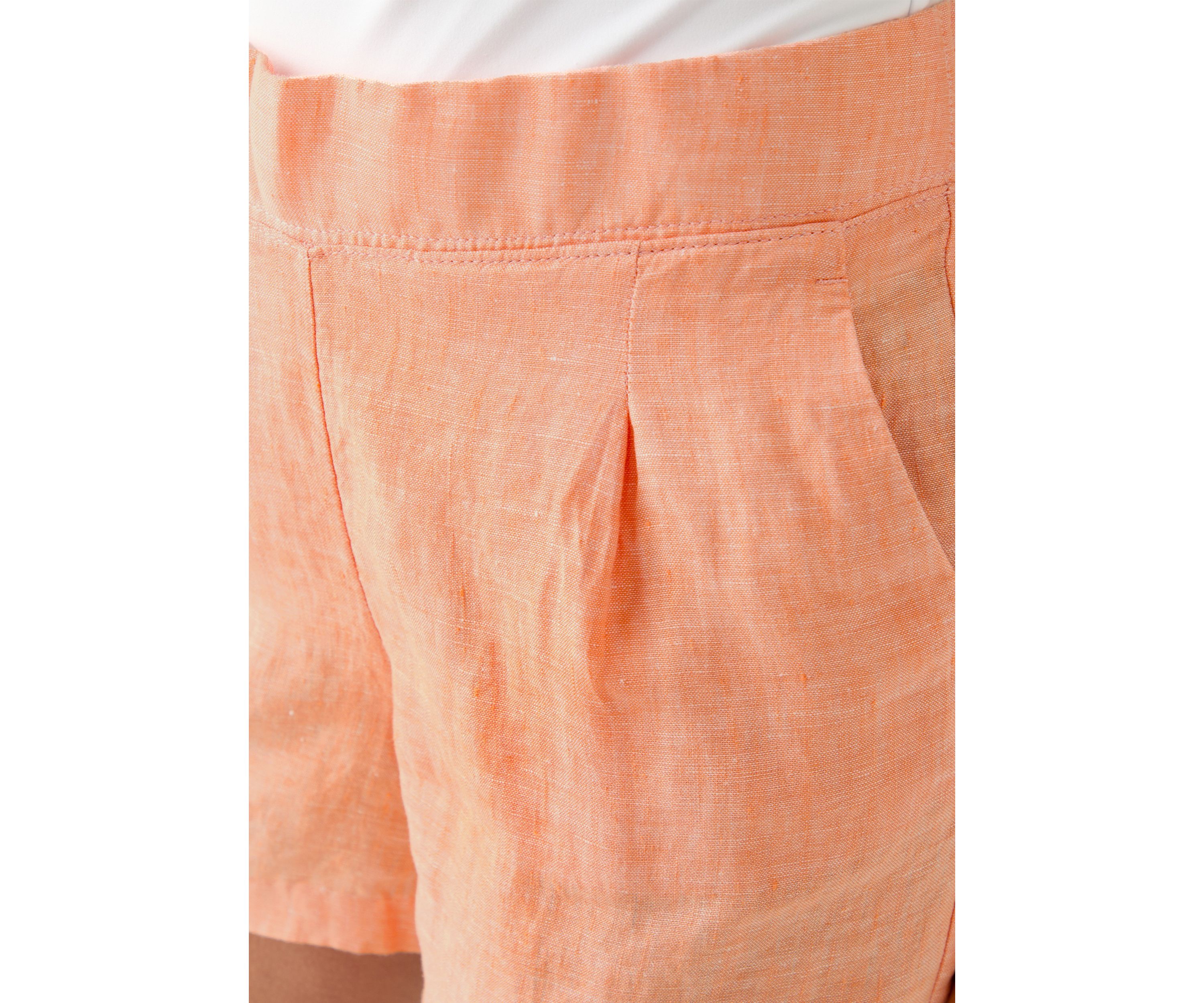 Womens Captina Linen Shorts