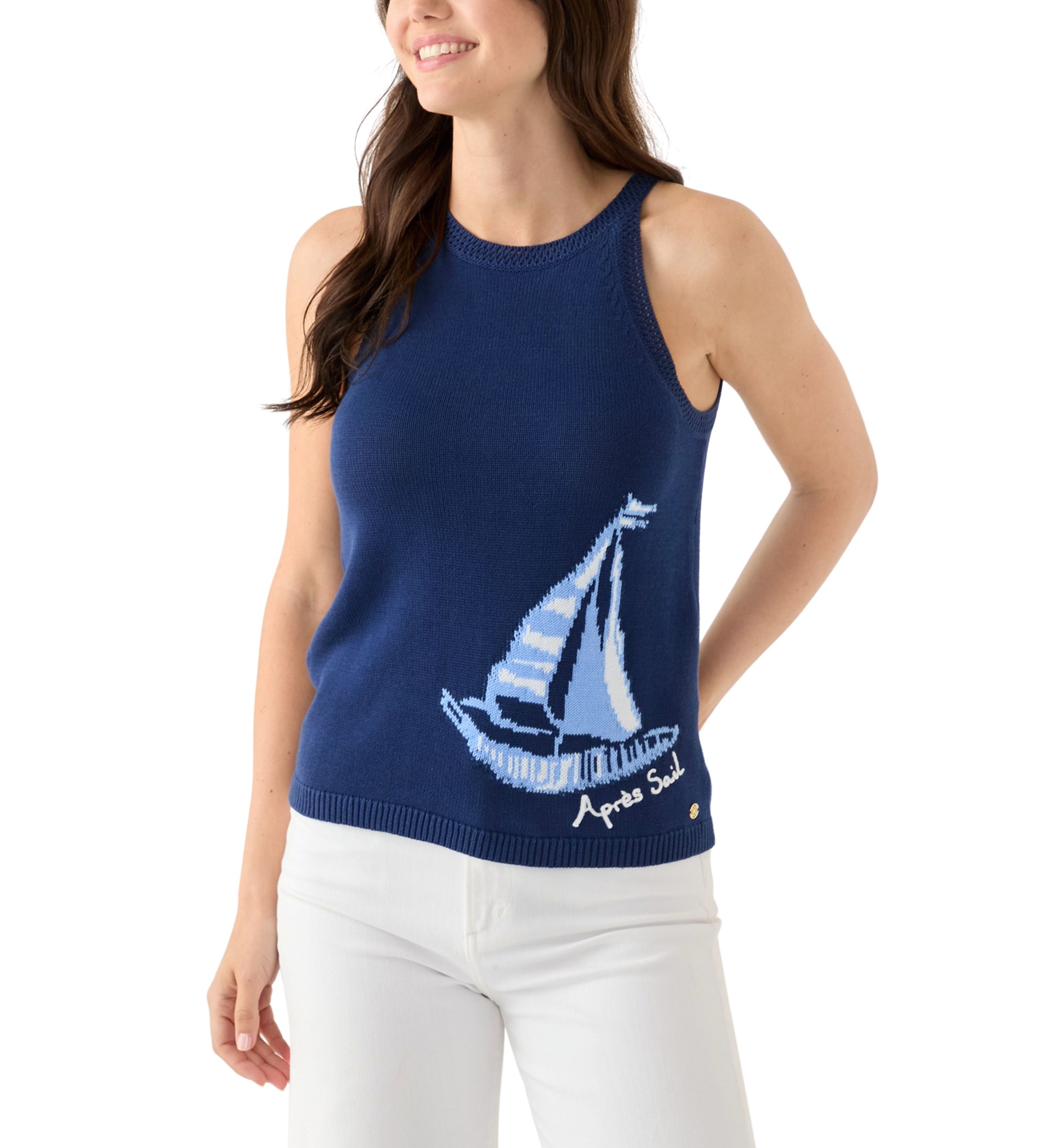 Womens Emra Sweater Tank Top