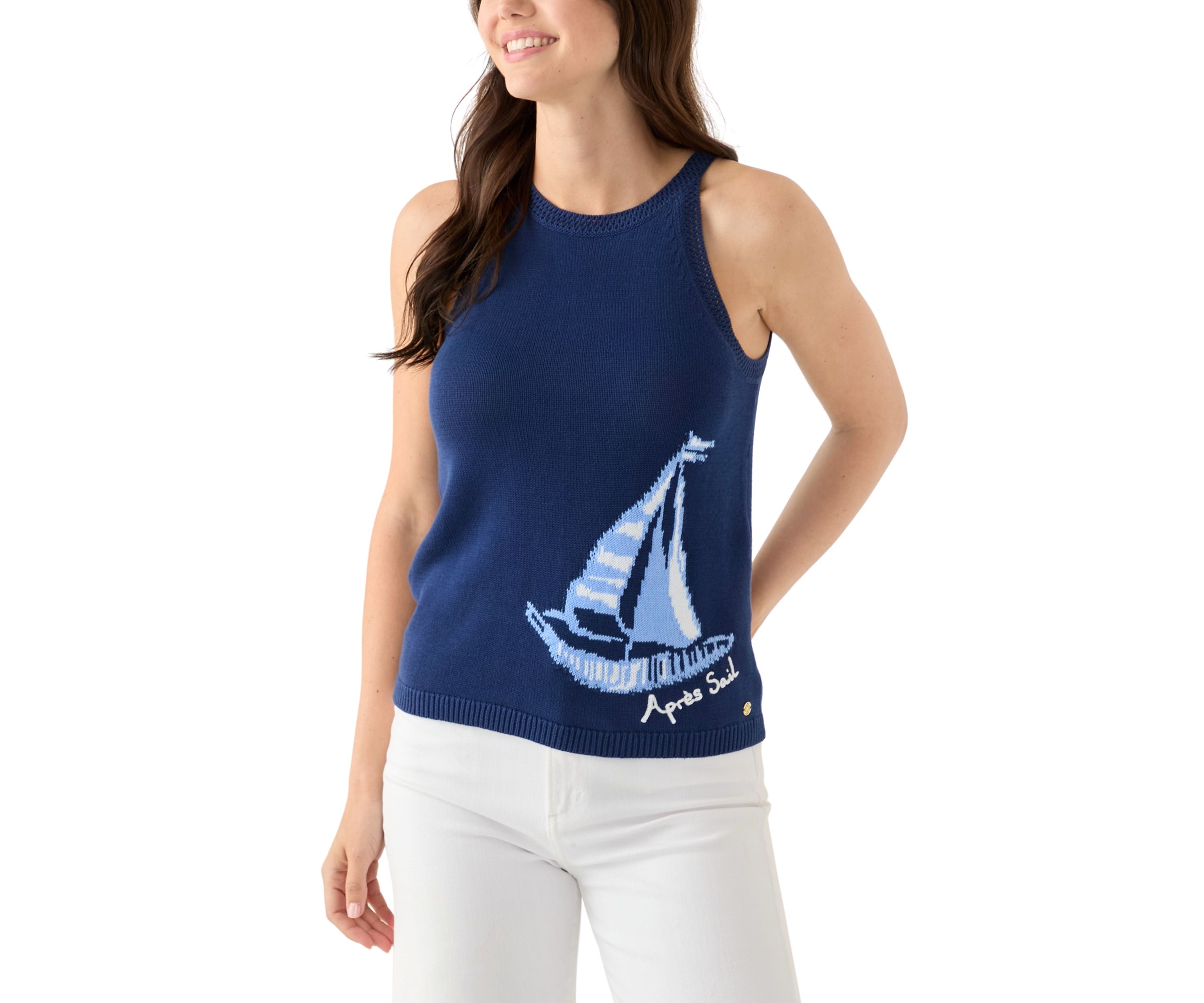 Womens Emra Sweater Tank Top