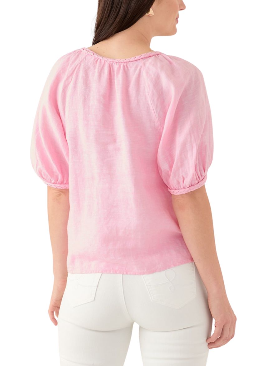 Womens Calais Linen Top