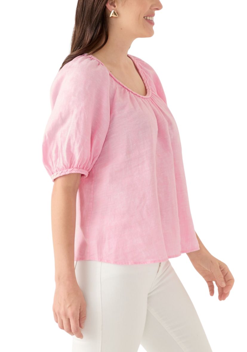 Womens Calais Linen Top