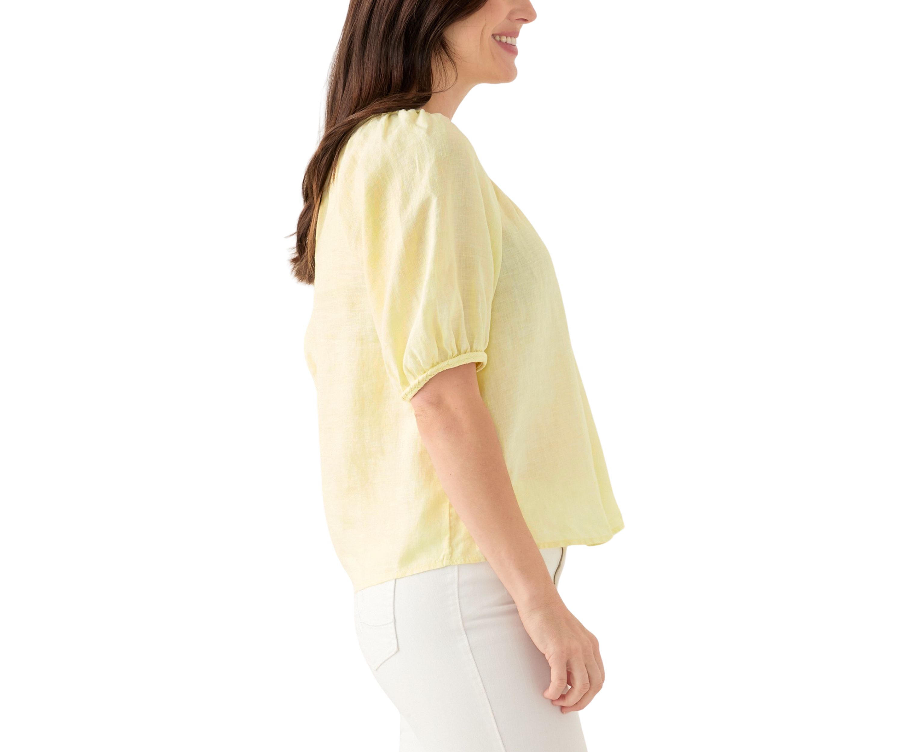 Womens Calais Linen Top