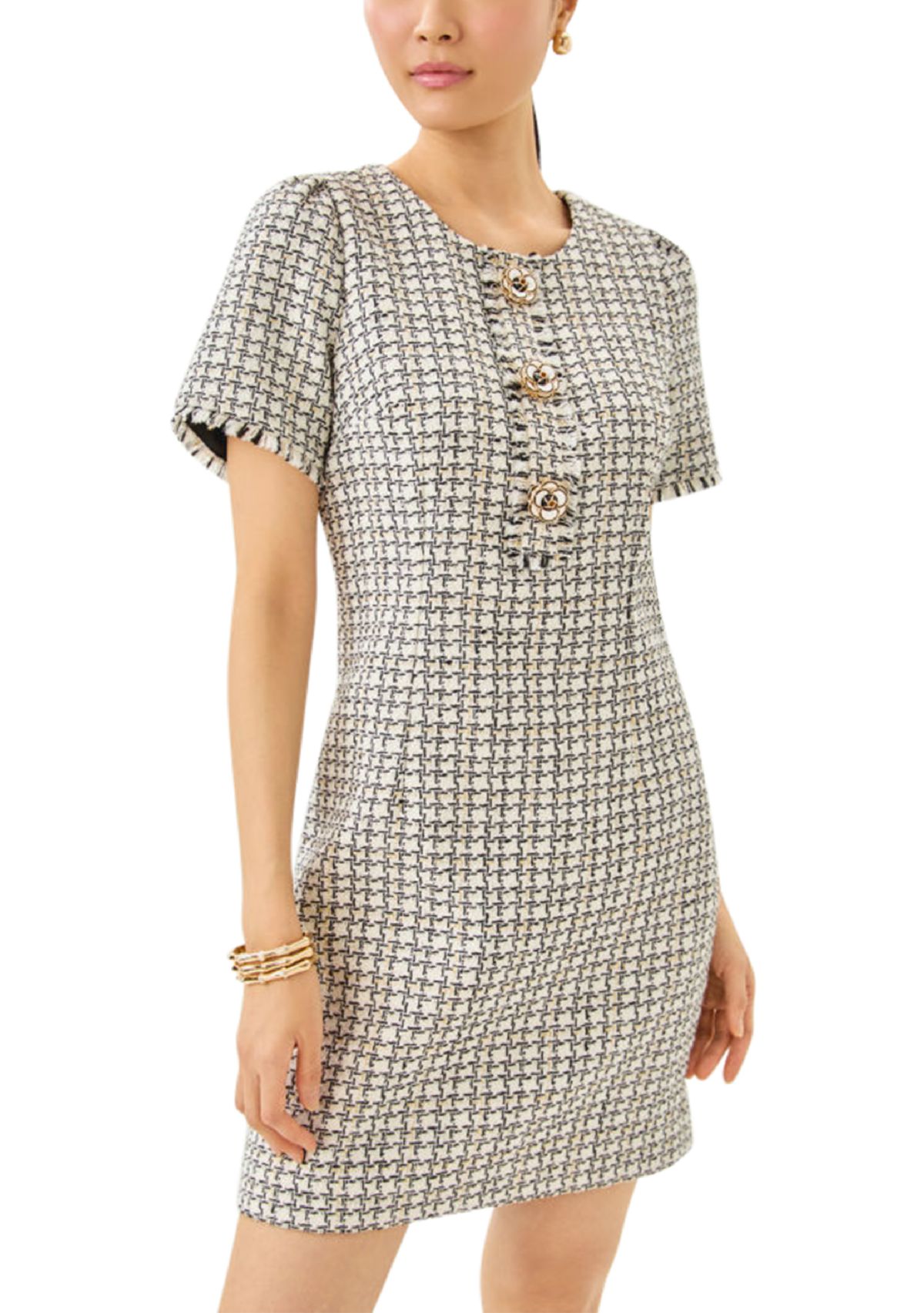 Brenda Boucle Dress