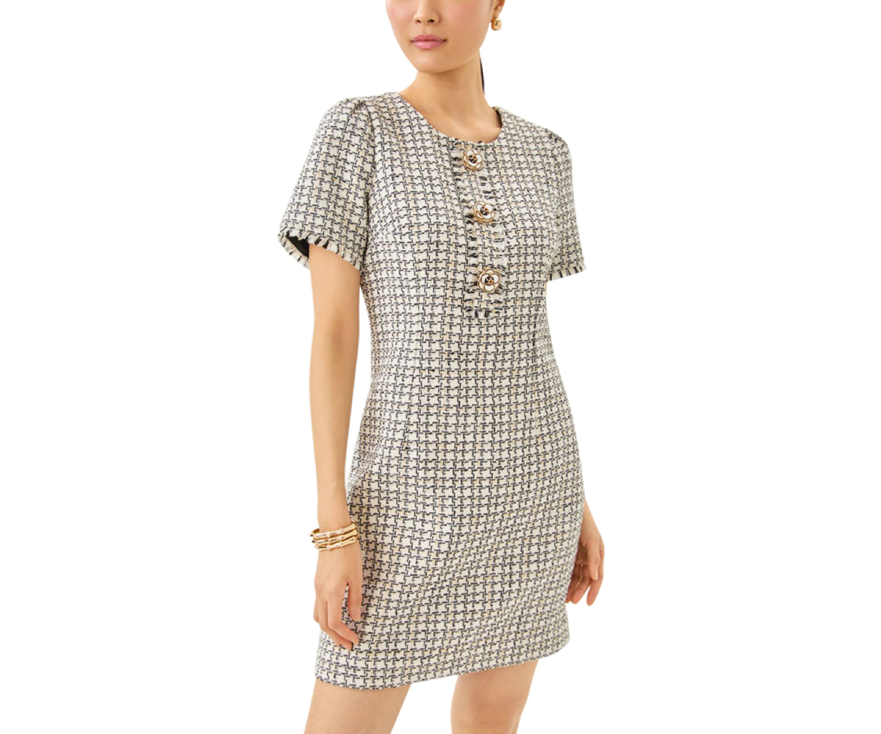 Brenda Boucle Dress