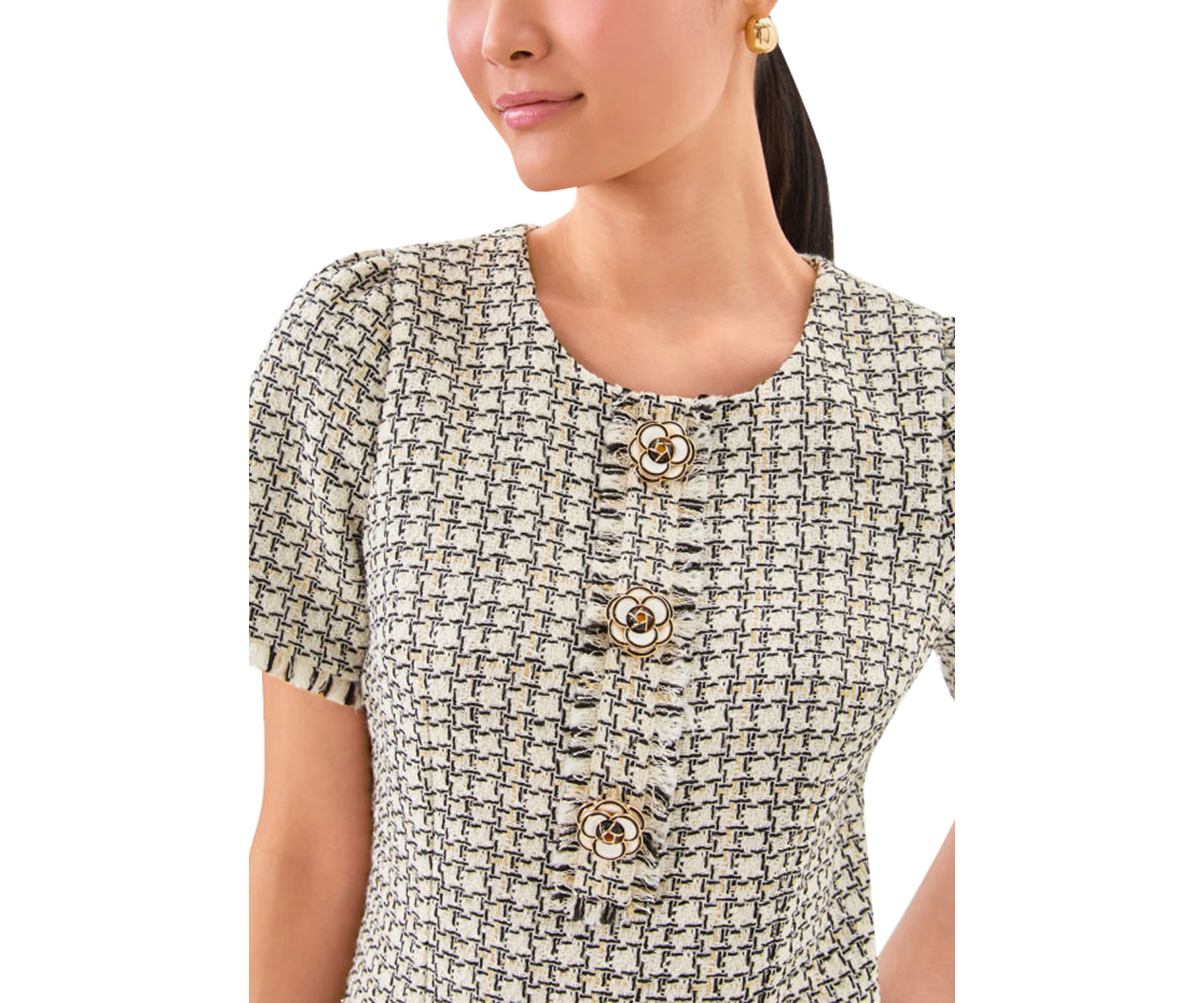 Brenda Boucle Dress