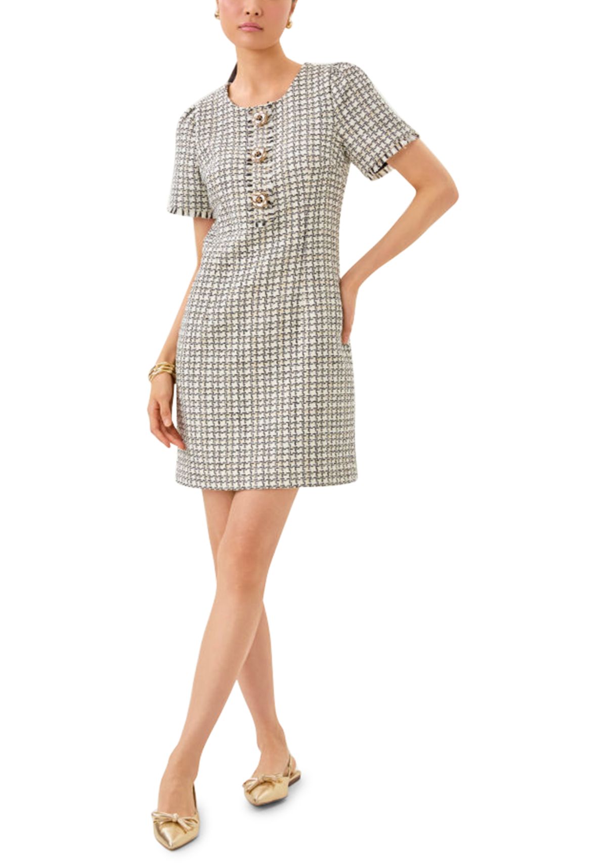 Brenda Boucle Dress