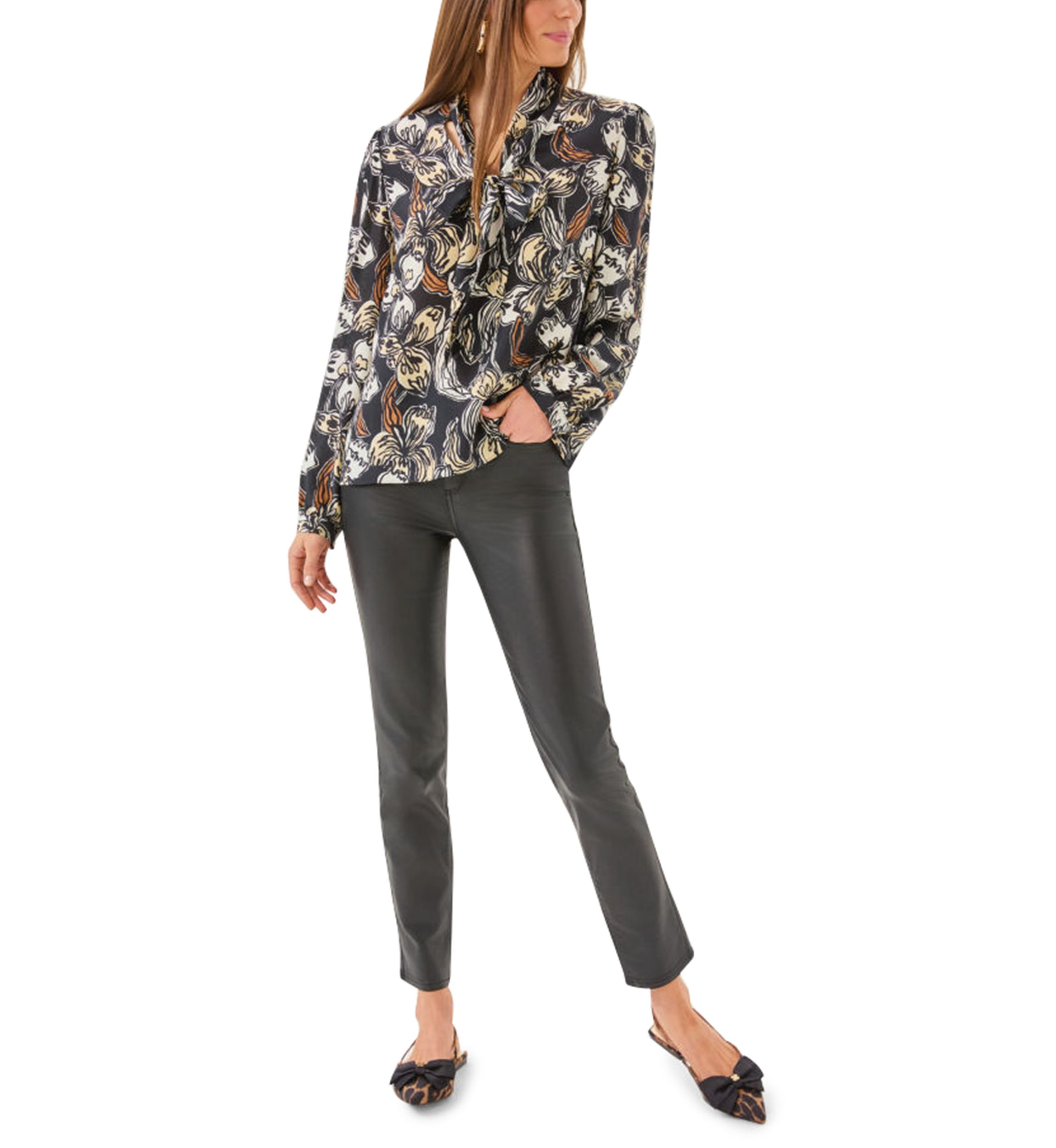 Womens Elanor Silk Top