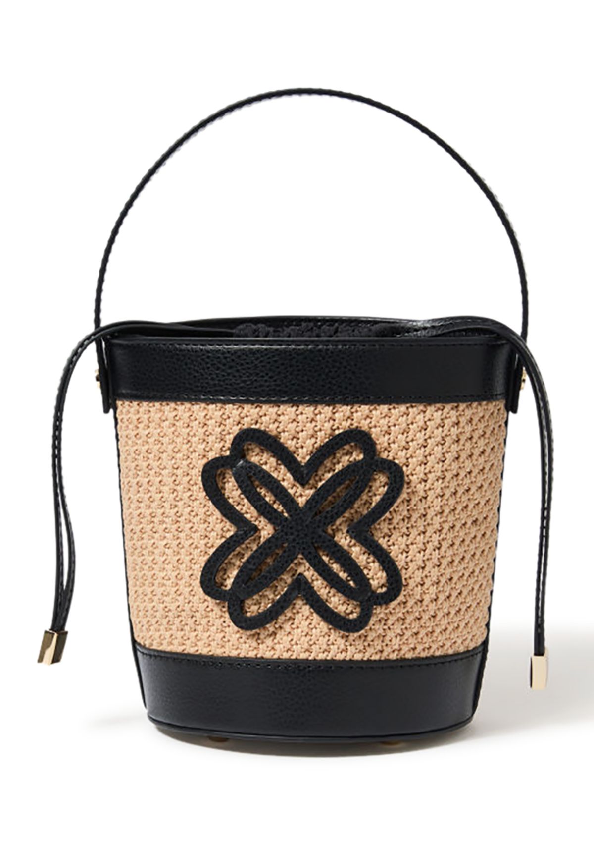 Malia Raffia Bucket Bag 