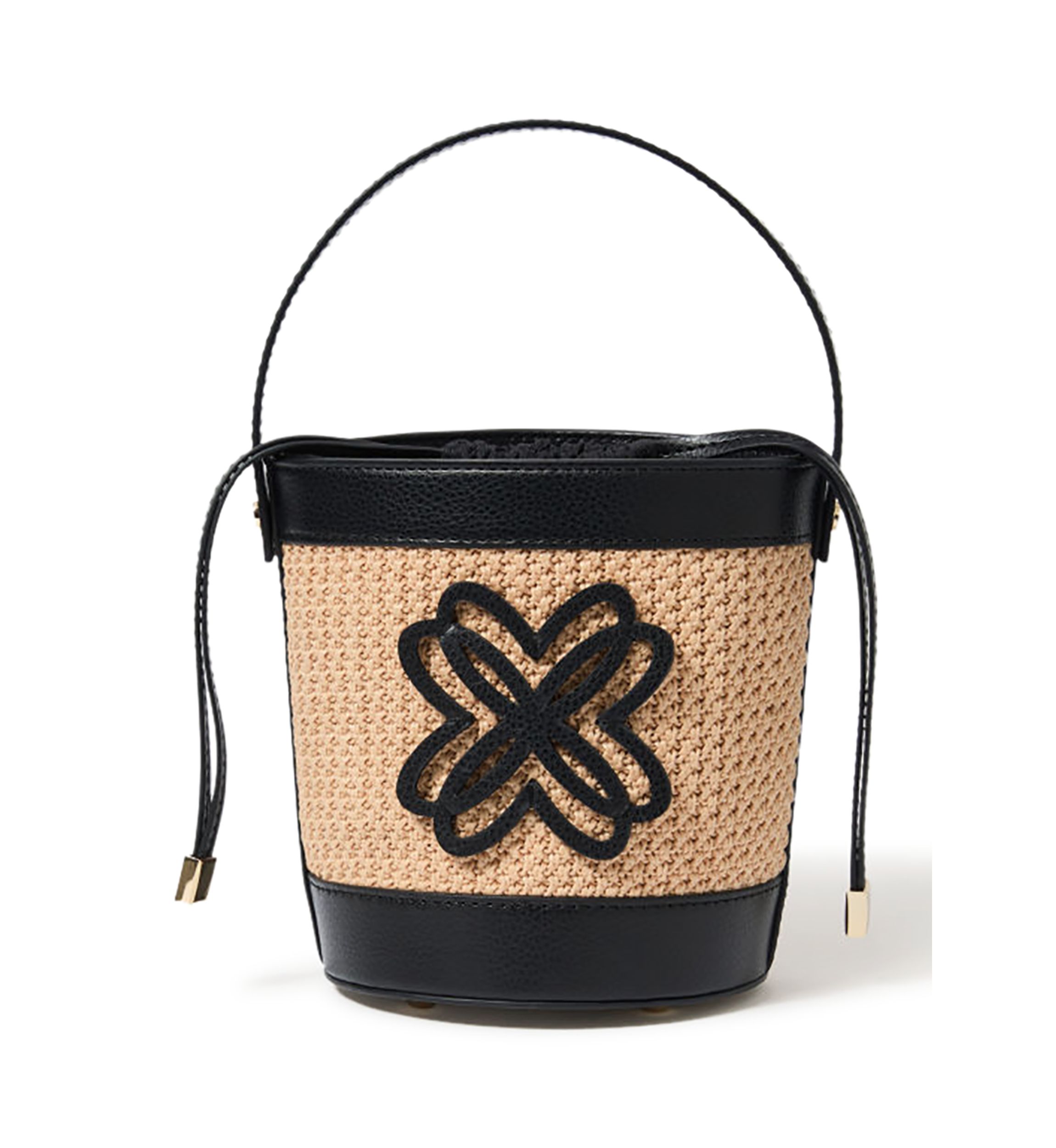 Malia Raffia Bucket Bag 