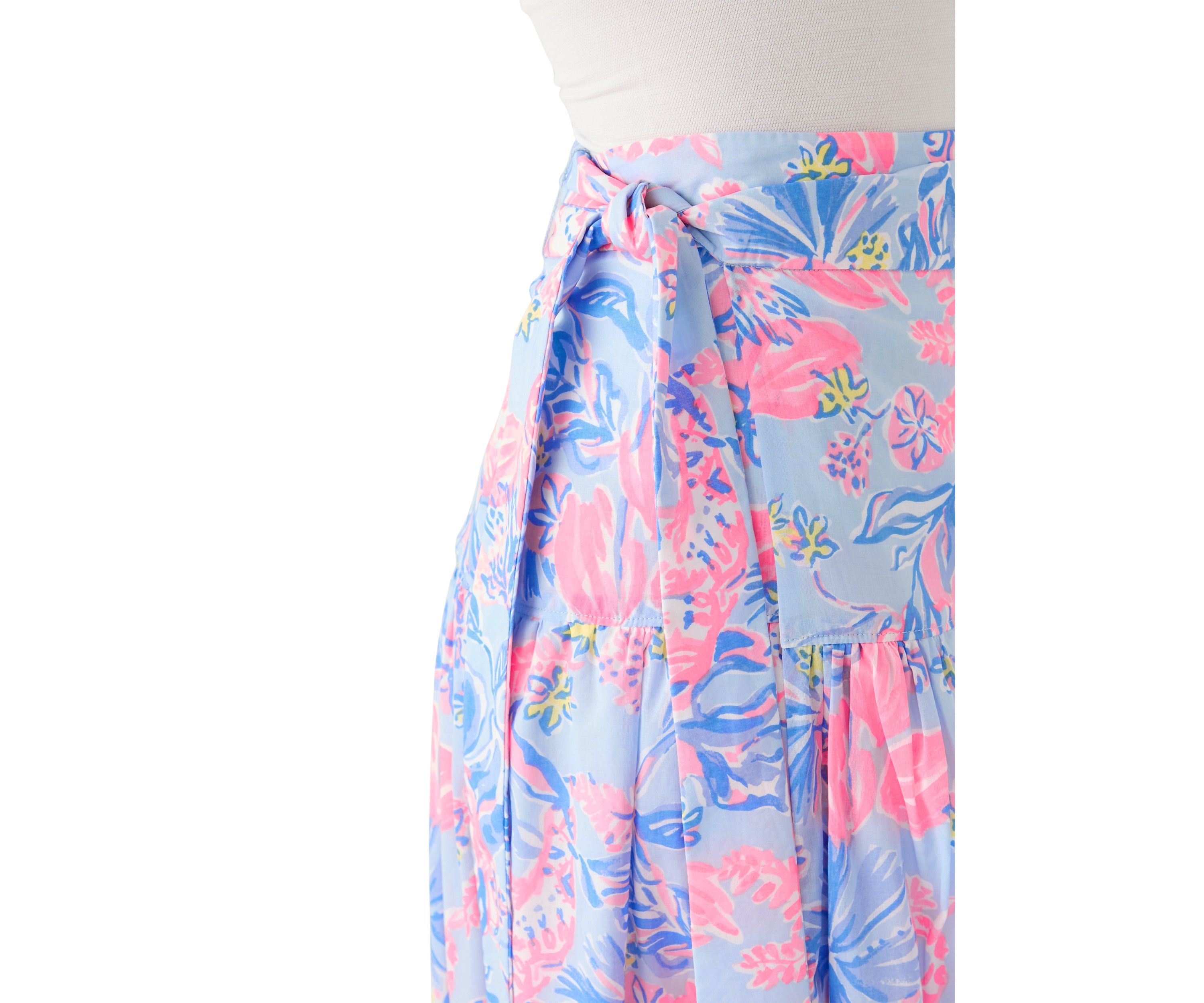 Womens Corina Midi Skirt