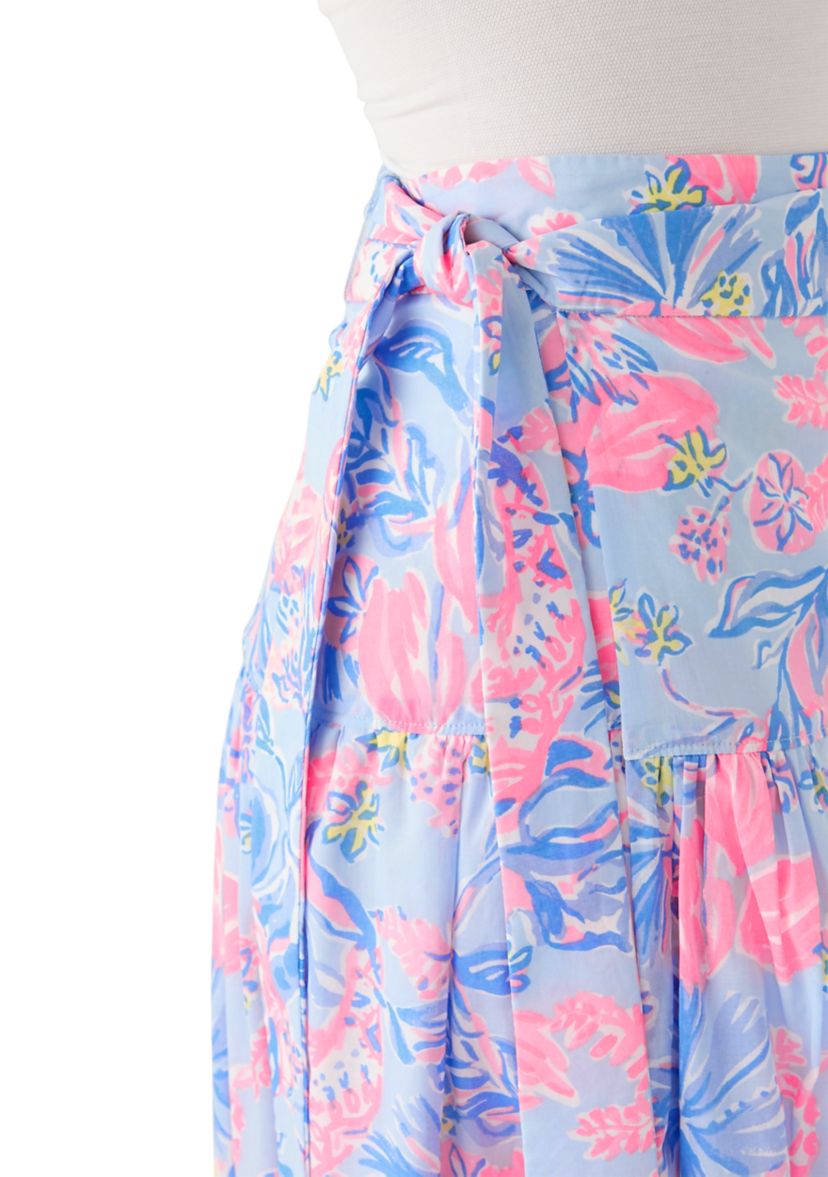 Womens Corina Midi Skirt