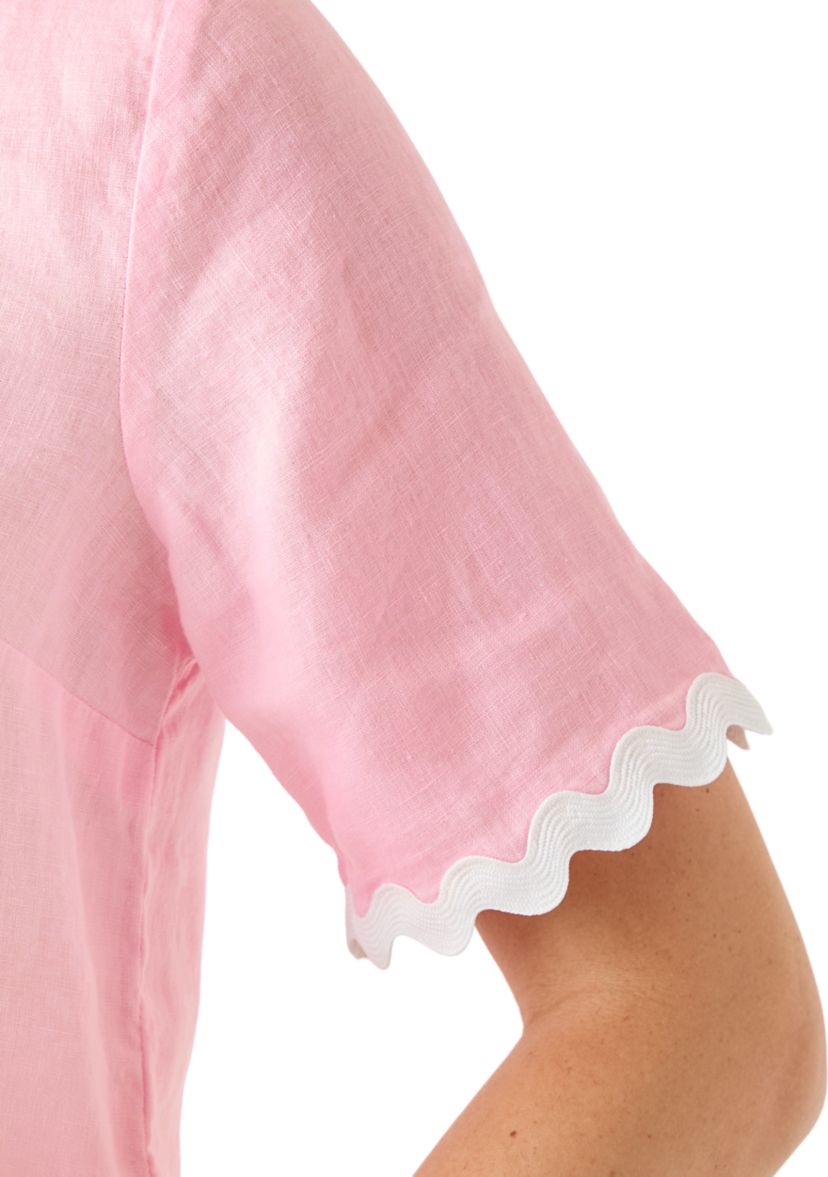 Womens Nik Ric-Rac Trim Top 
