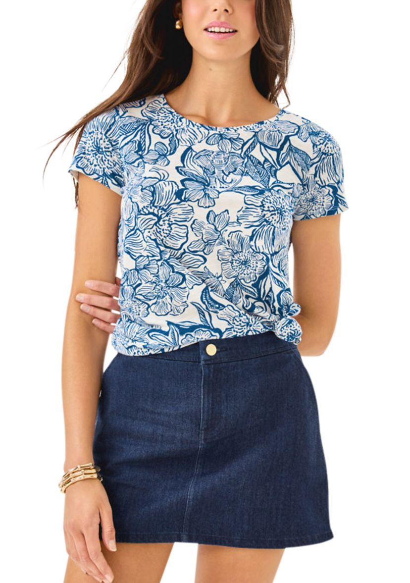 Womens Colette Denim Skirt 