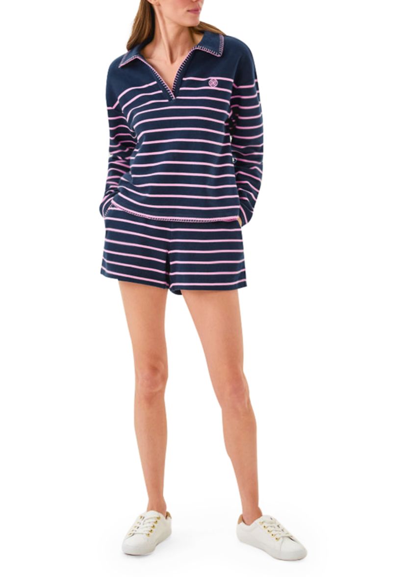 Womens Legacy Striped Aubra Shorts