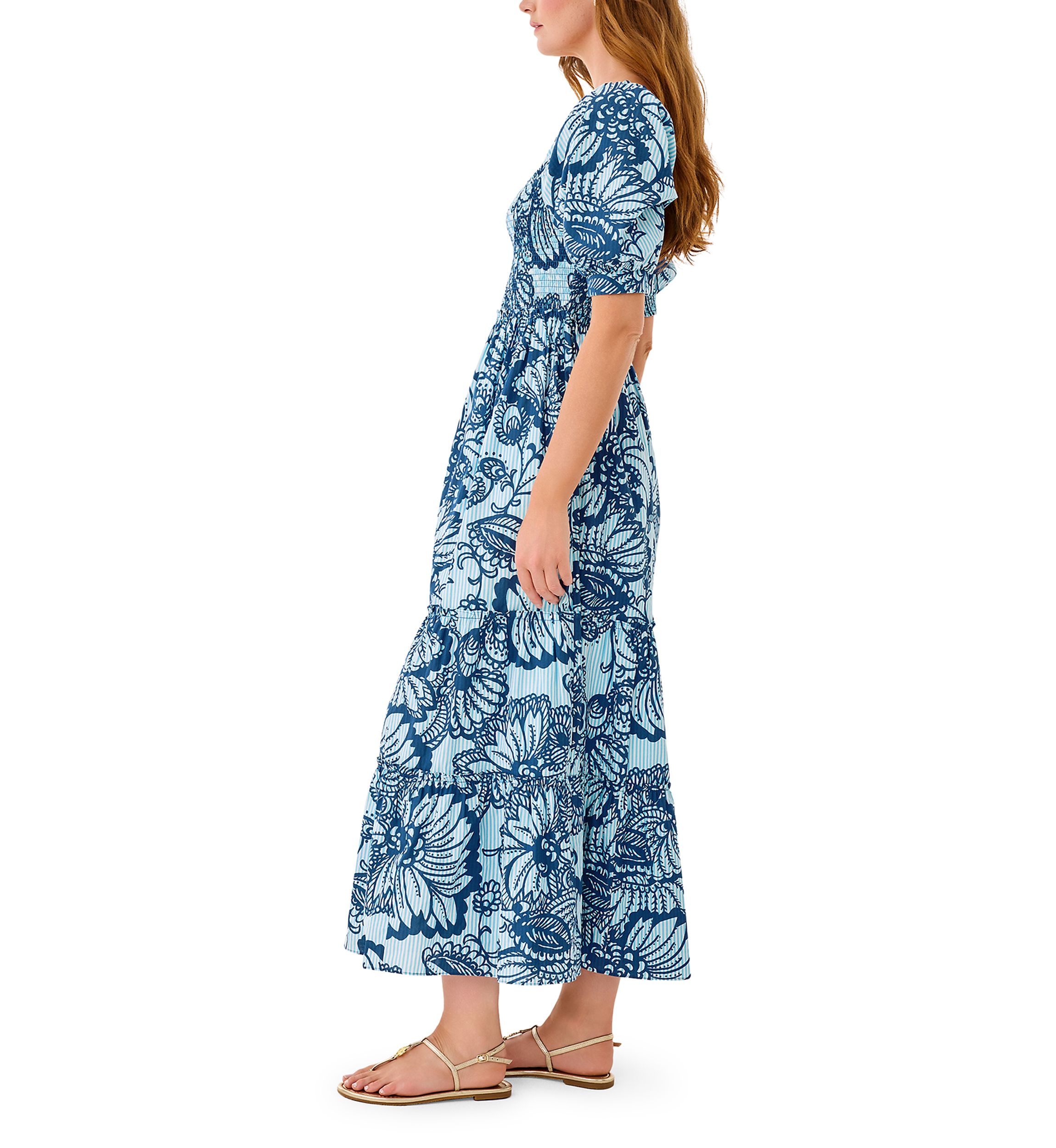 Lilly Pulitzer Women's Hadley Smocked Maxi Dress | Belk