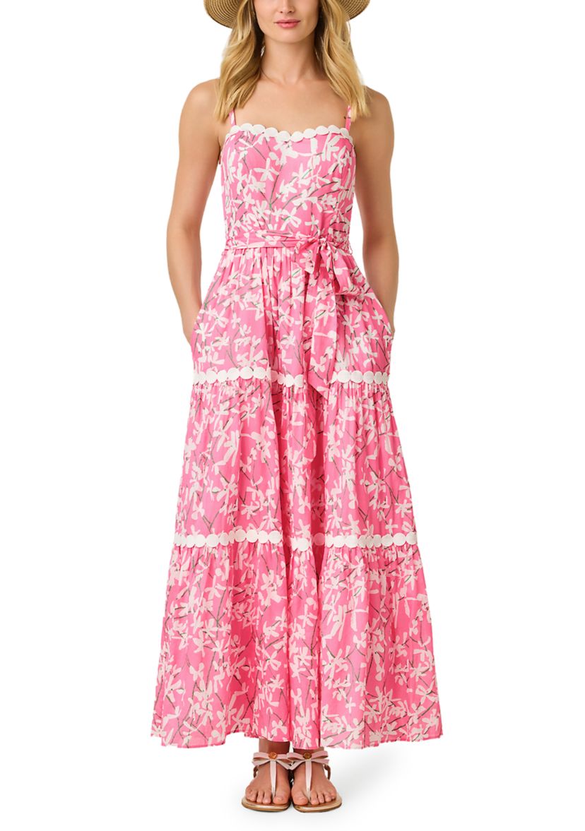 Lilly Pulitzer Laney Maxi Dress Women's Dress Confetti Pink Liza : 12