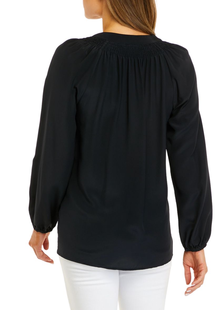 Womens Black Elsa Top