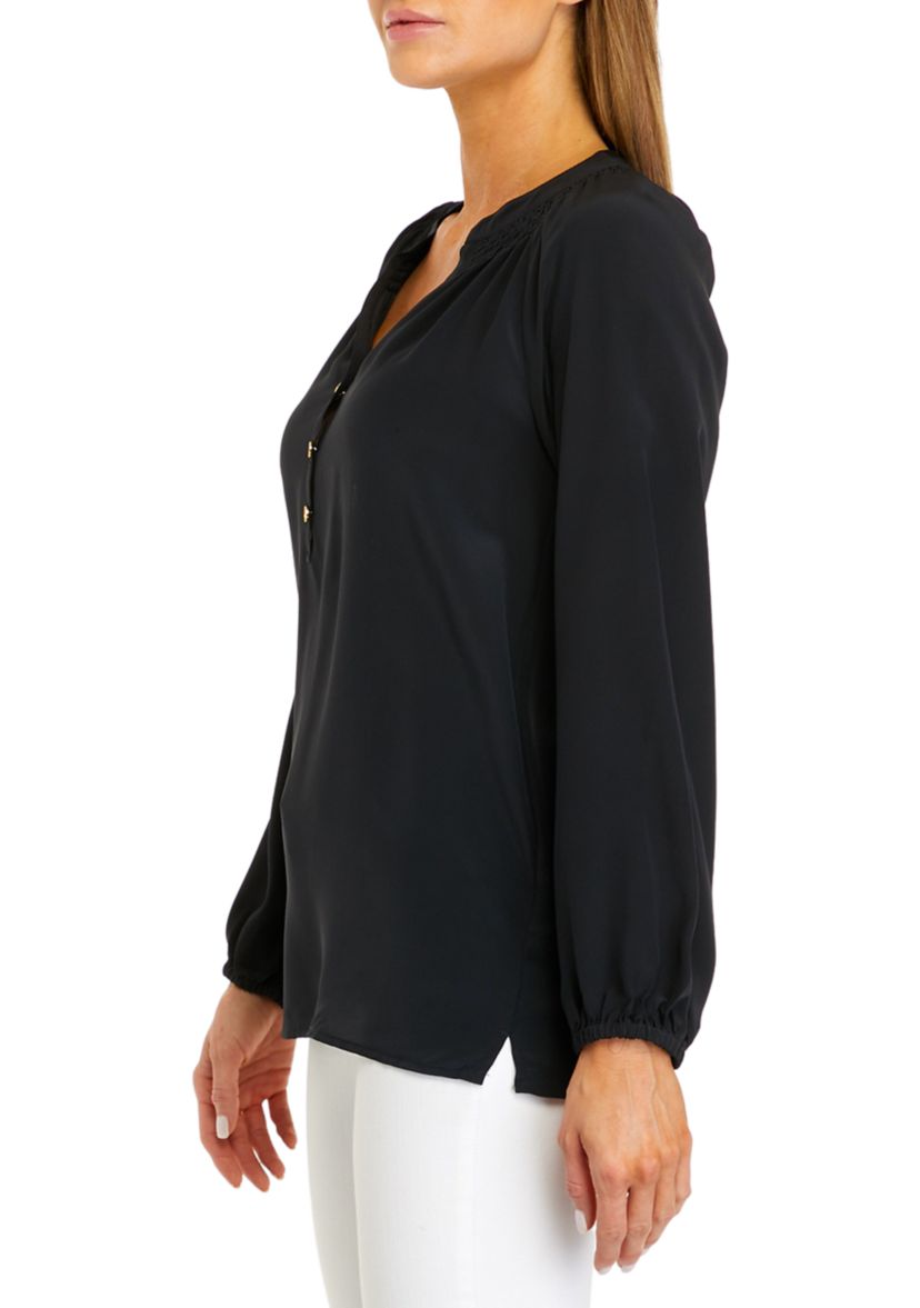 Womens Black Elsa Top