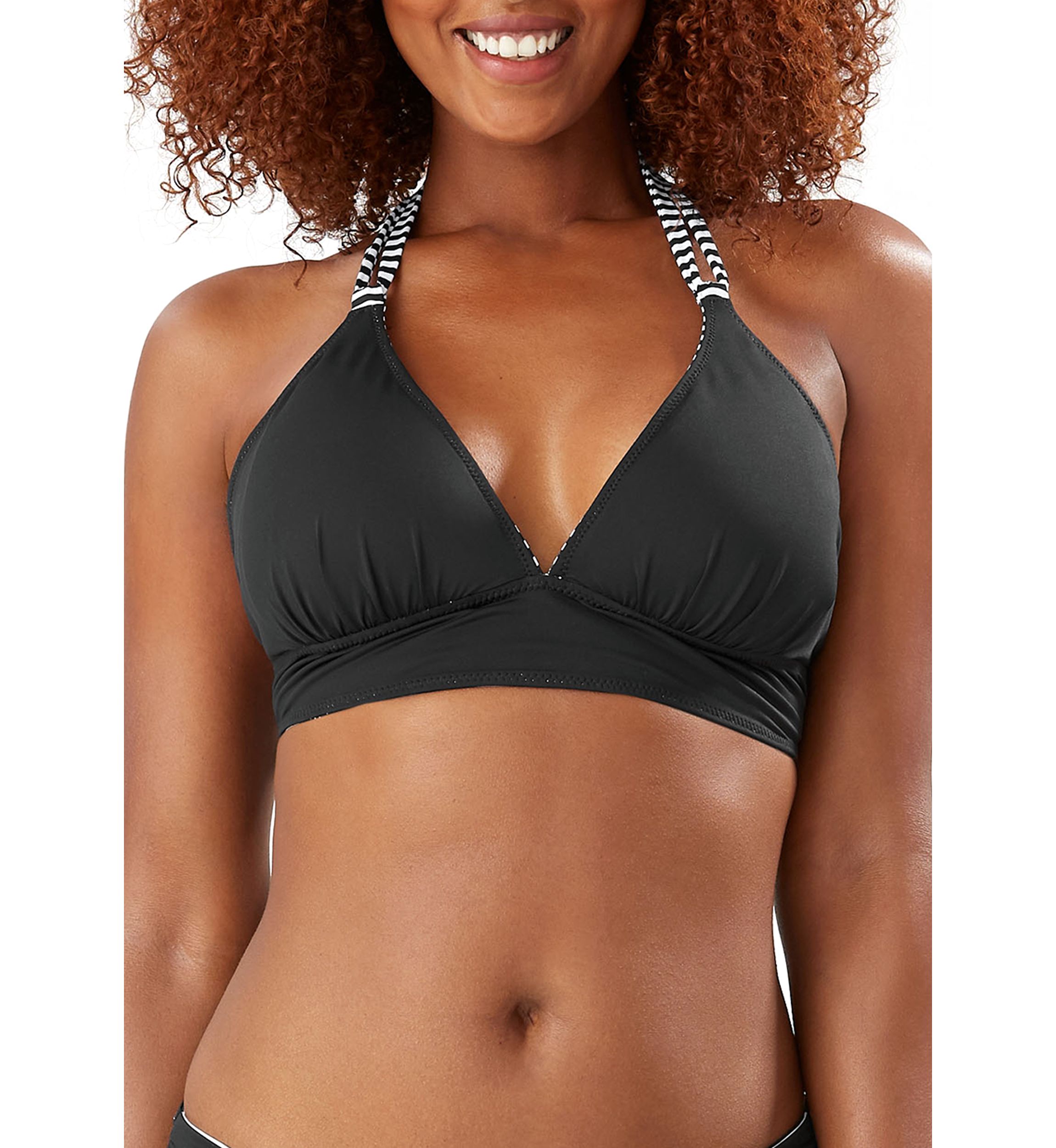 Breaker Bay Reversible Double Strap Swim Halter Top