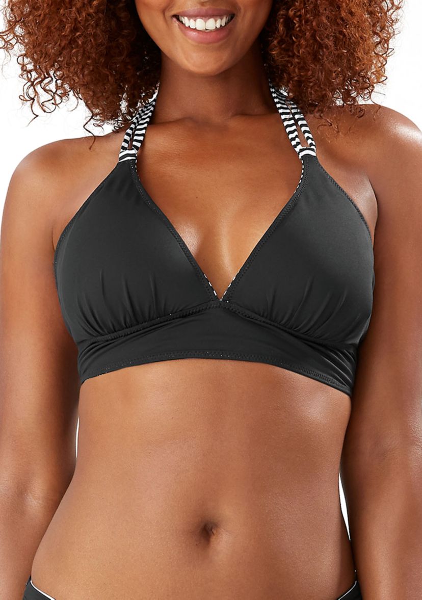 Breaker Bay Reversible Double Strap Swim Halter Top