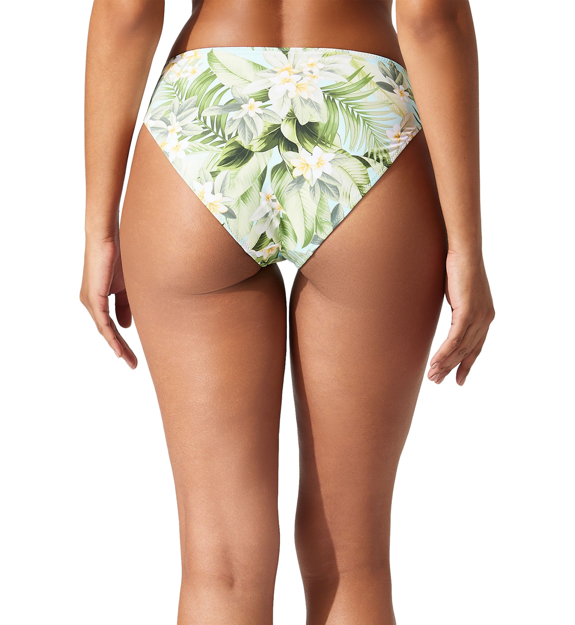 Paradise Fronds Reversible Hipster Swim Bottoms 