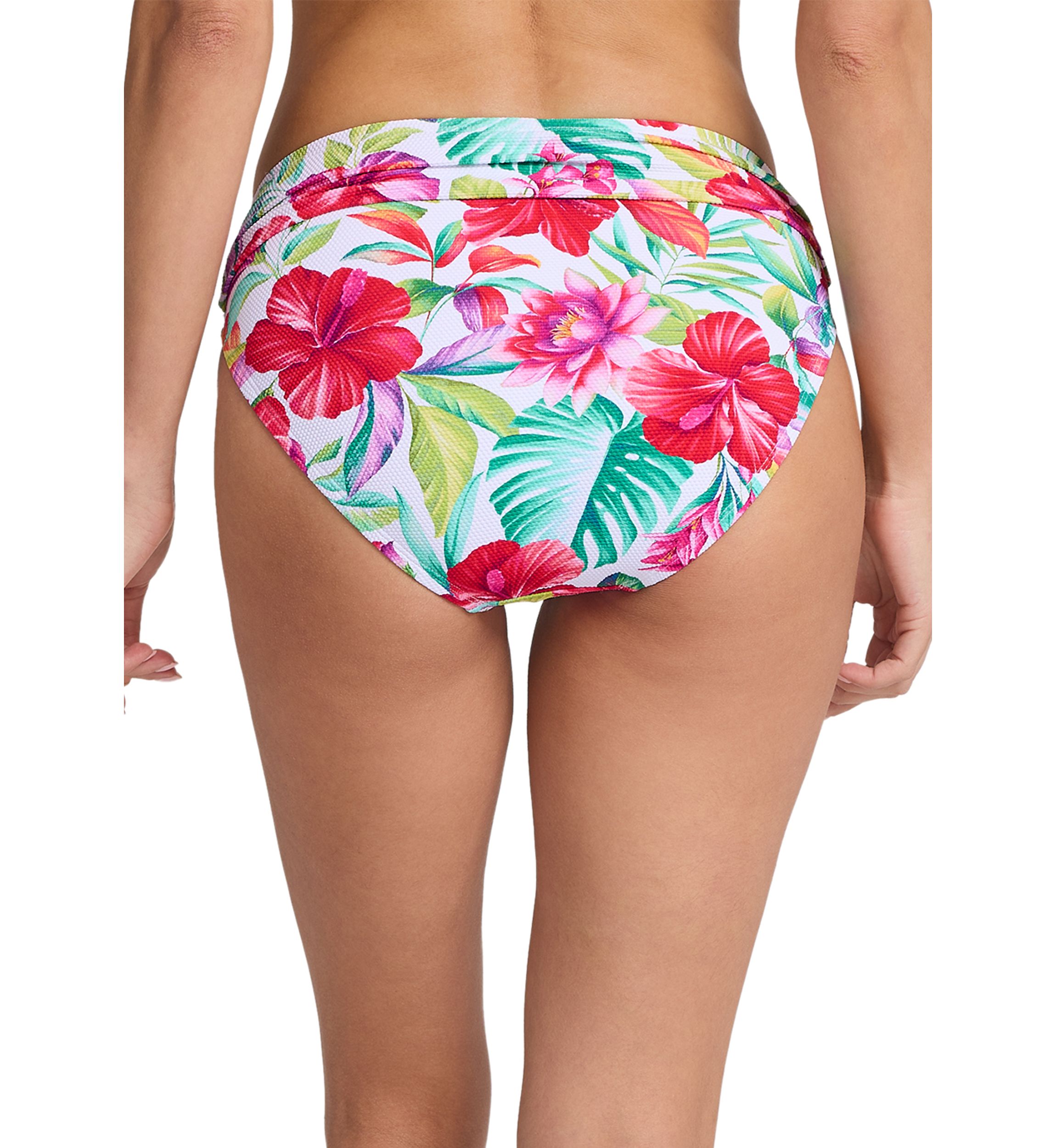Island Cays Fiesta High Waist Sash Swim Bottom 