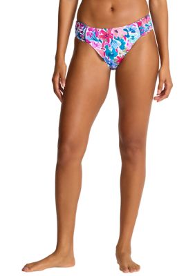 Tommy Bahama Women's Watercolor Floral Reversible Halter Top, Medium