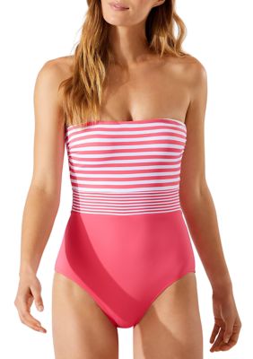 Louis Vuitton Mixed Stripes One-Piece Swimsuit