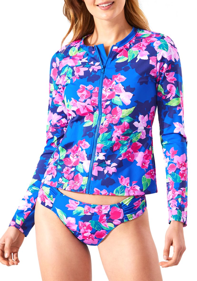 Bougainvillea Swim Rash Guard 