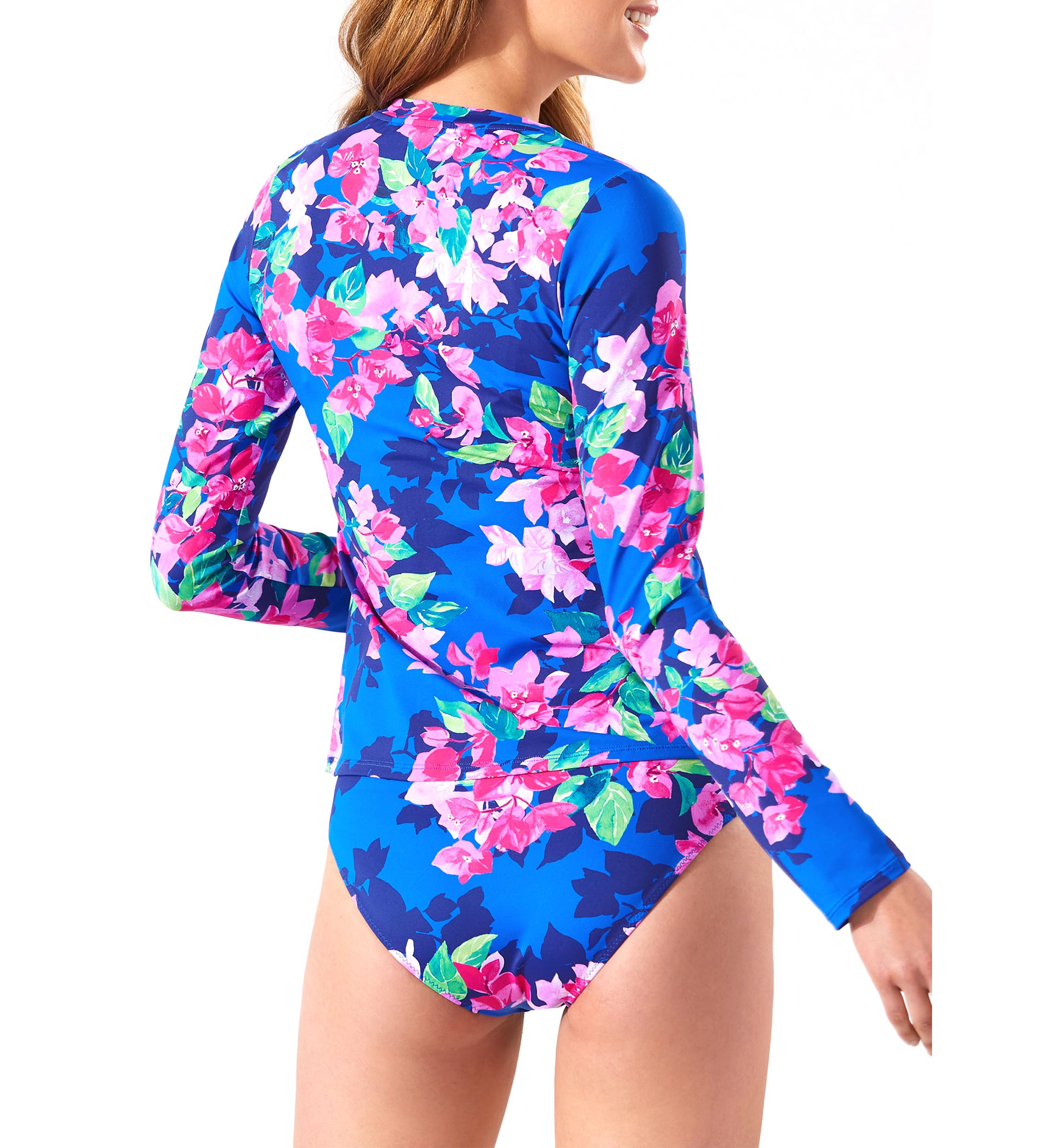 Bougainvillea Swim Rash Guard 