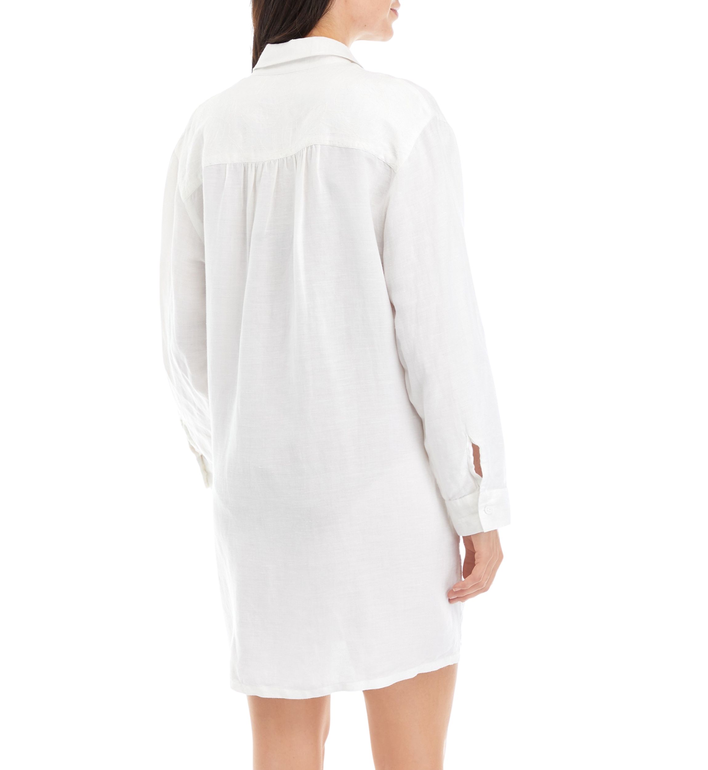 Boyfriend Shirt Swim Cover Up 