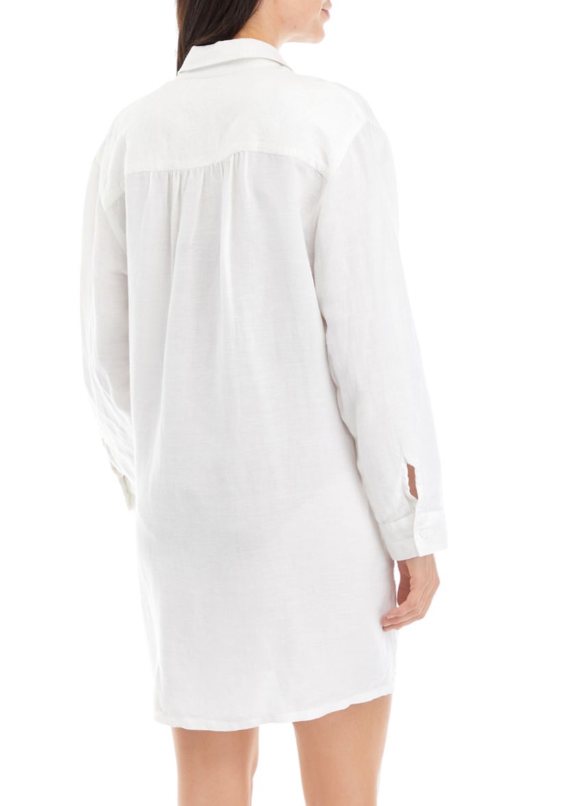 Boyfriend Shirt Swim Cover Up 