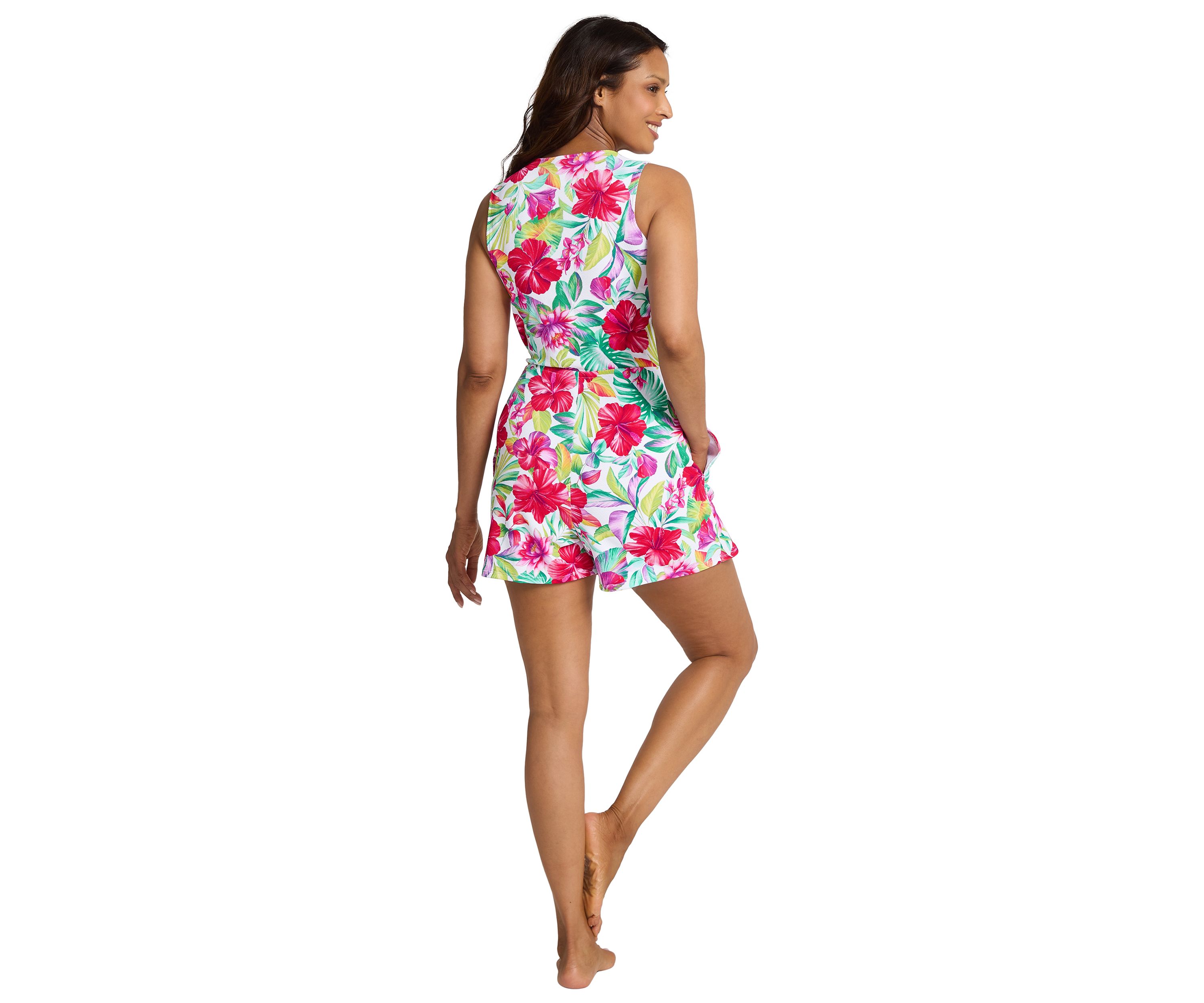 Island Cays Fiesta Wrap Romper 